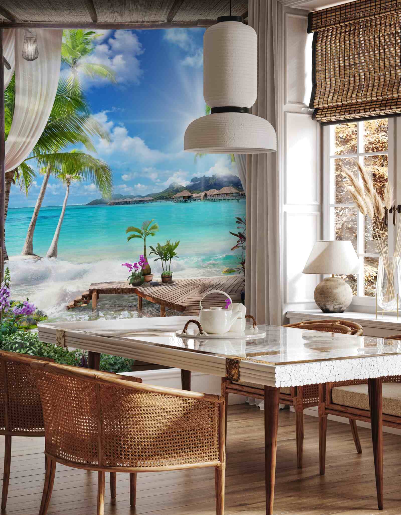 Fototapeta krásna plážová krajina