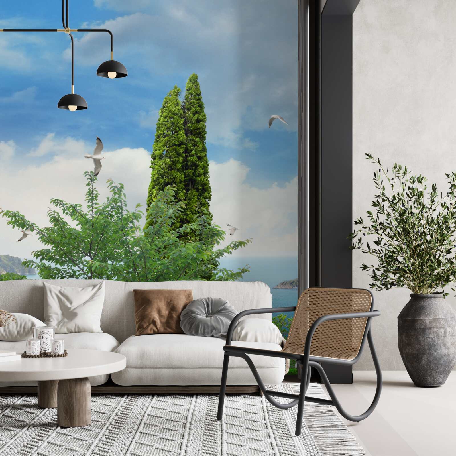 Fototapeta črepníkové kvety