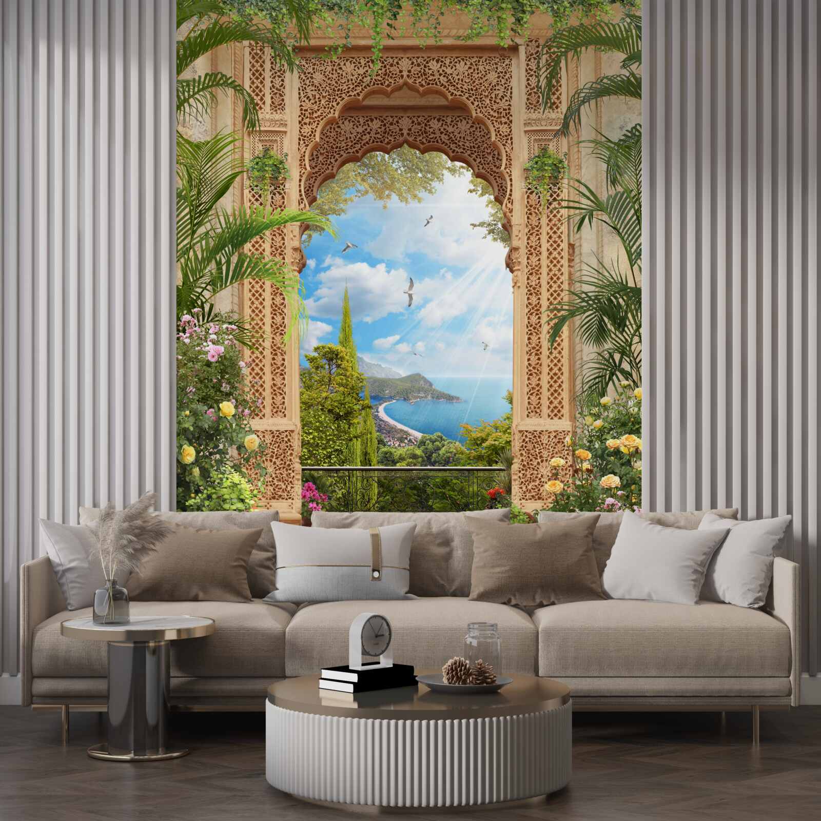 Fototapeta ladný prelamovaný oblúk