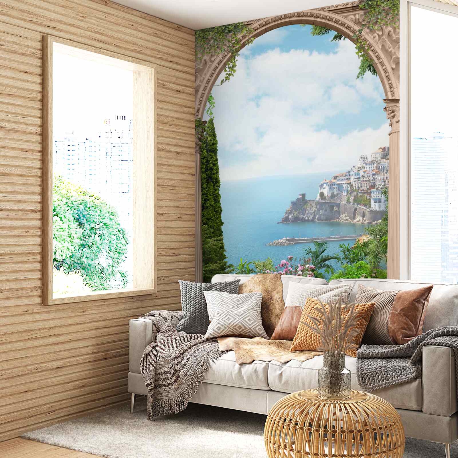 Fototapeta krajina zálivu v Taliansku