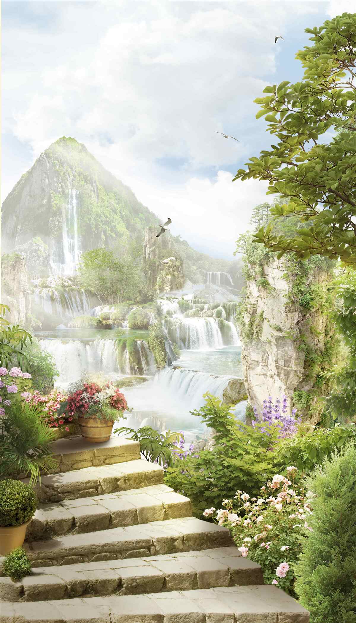 Fototapeta krásny výhľad na hory