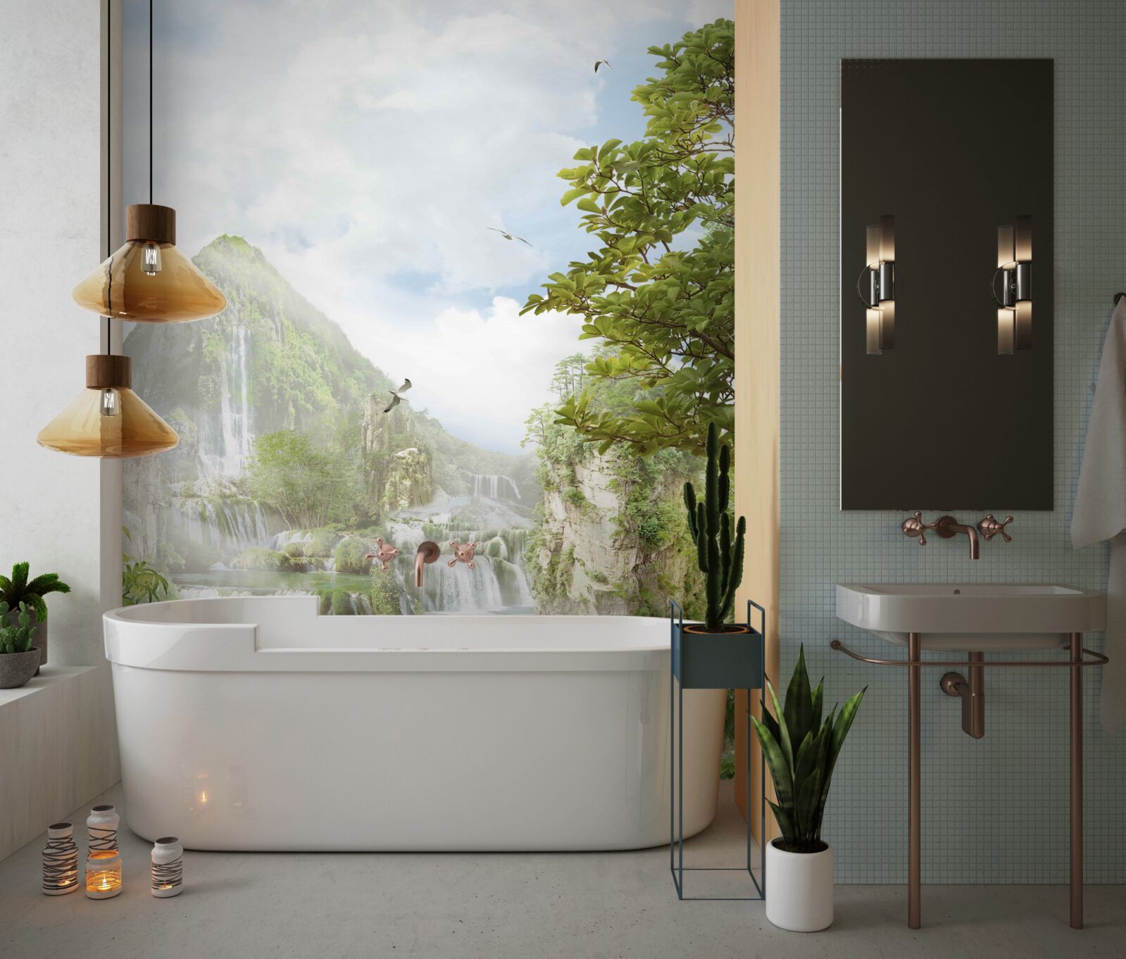 Fototapeta krásny výhľad na hory