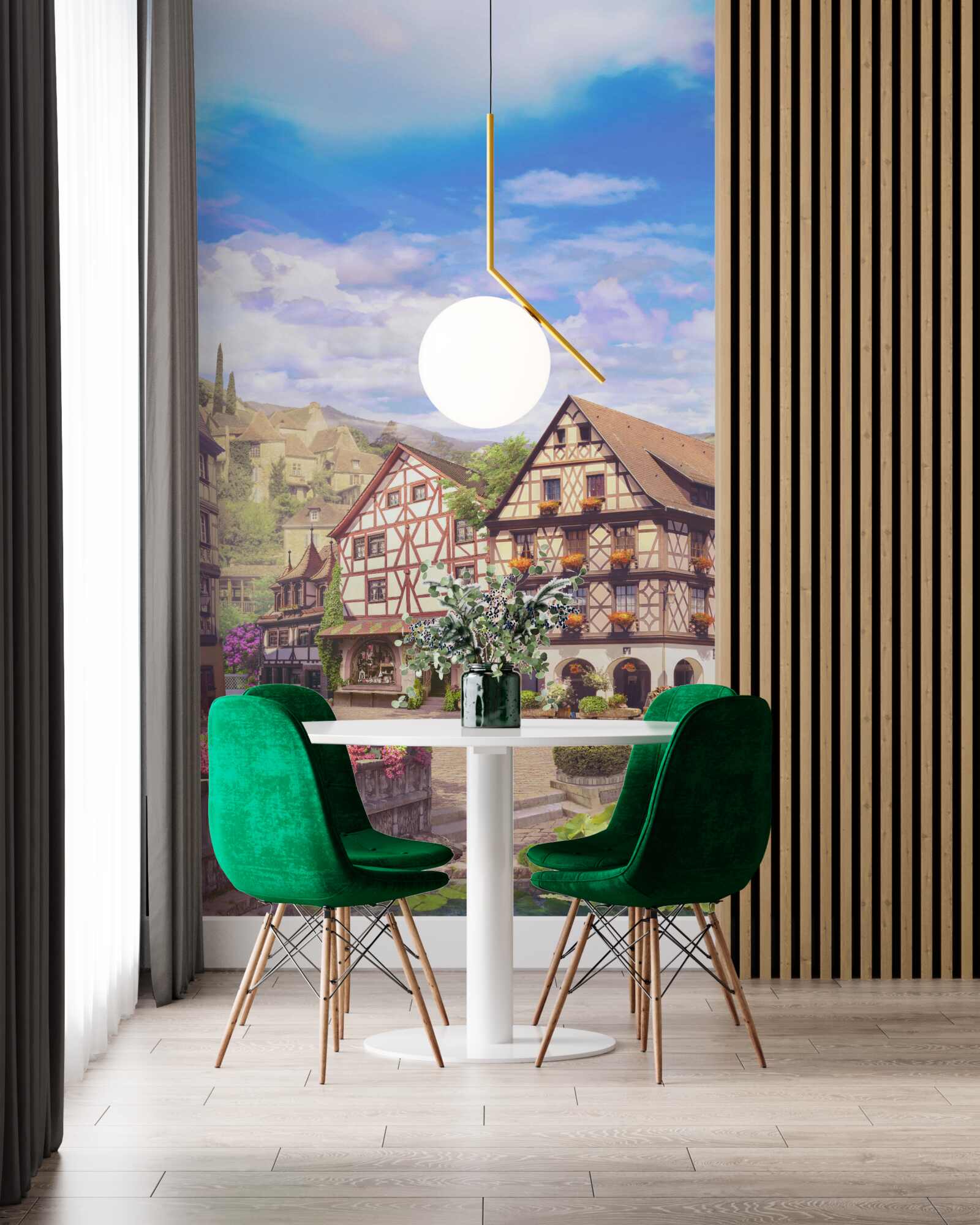 Fototapeta krásny výhľad na mesto