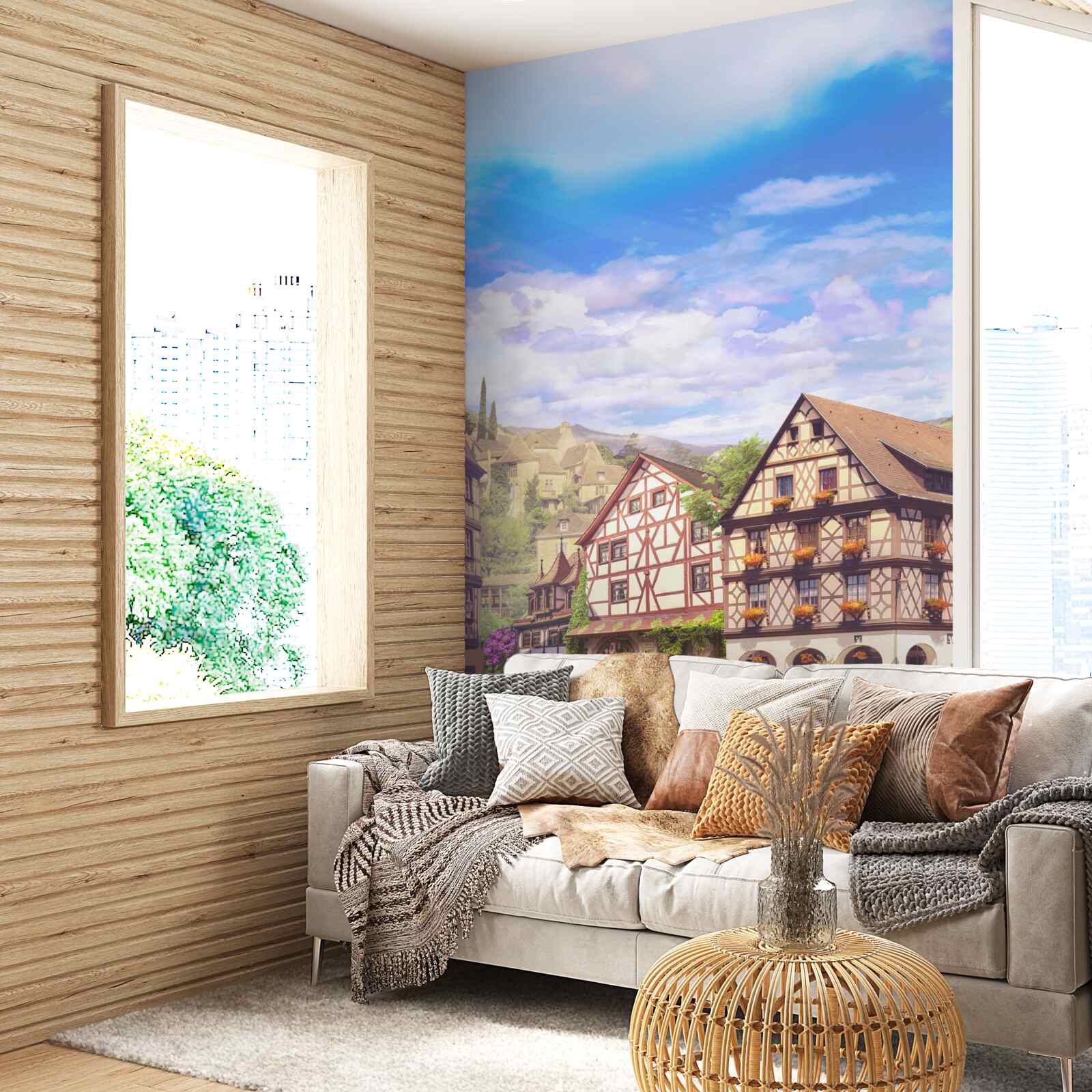 Fototapeta krásny výhľad na mesto