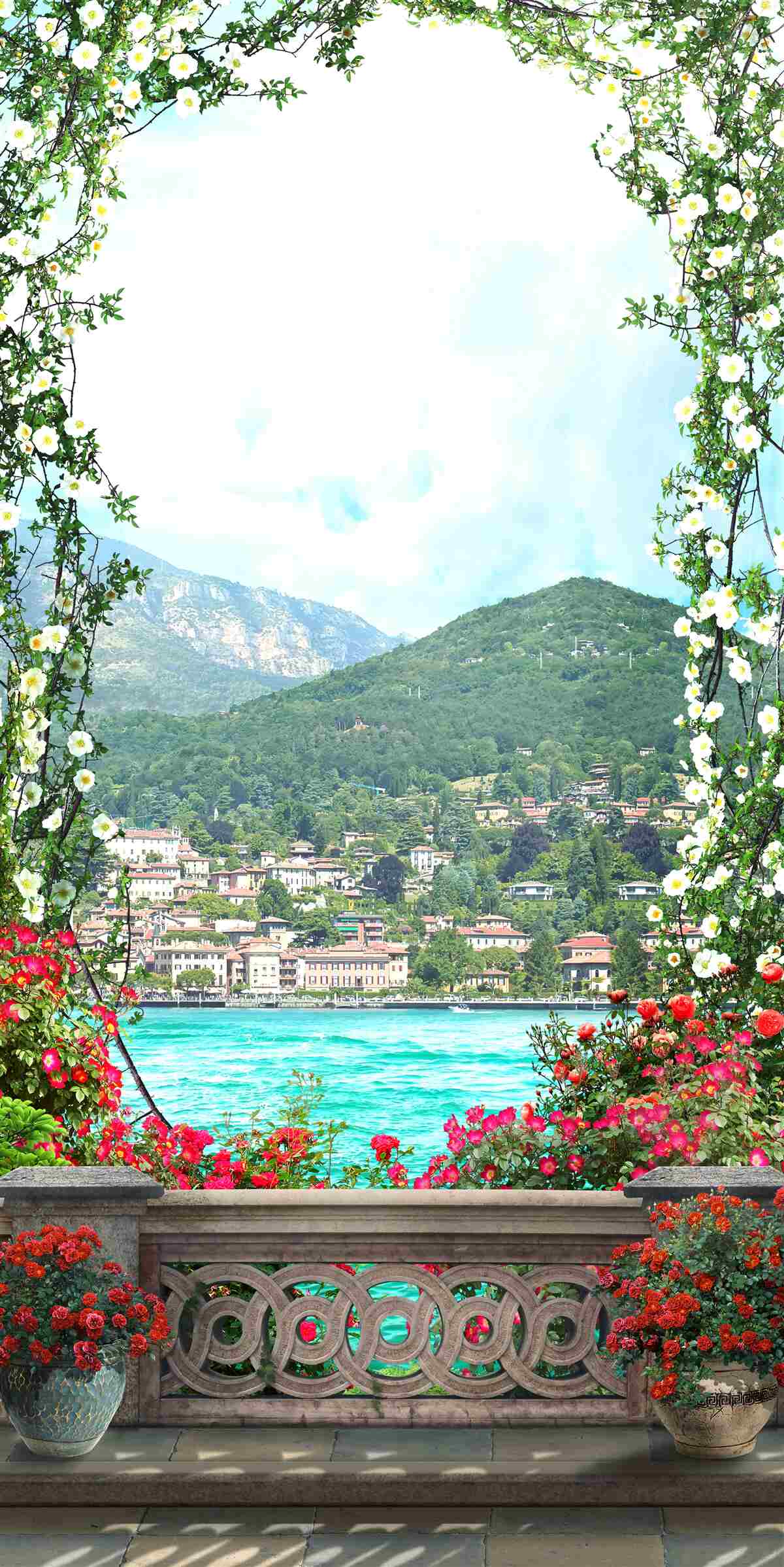 Fototapeta panoráma rušného mesta