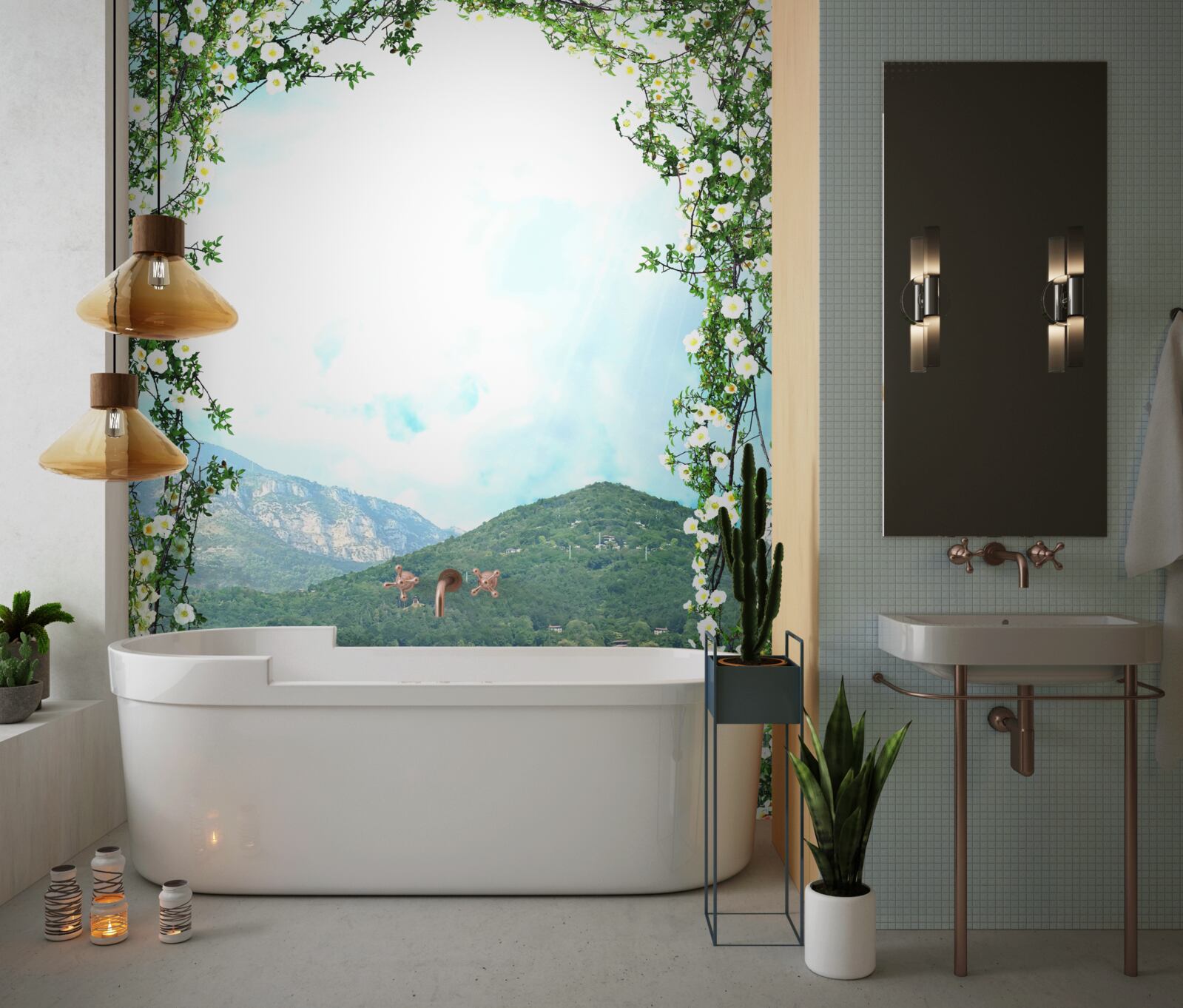 Fototapeta panoráma rušného mesta