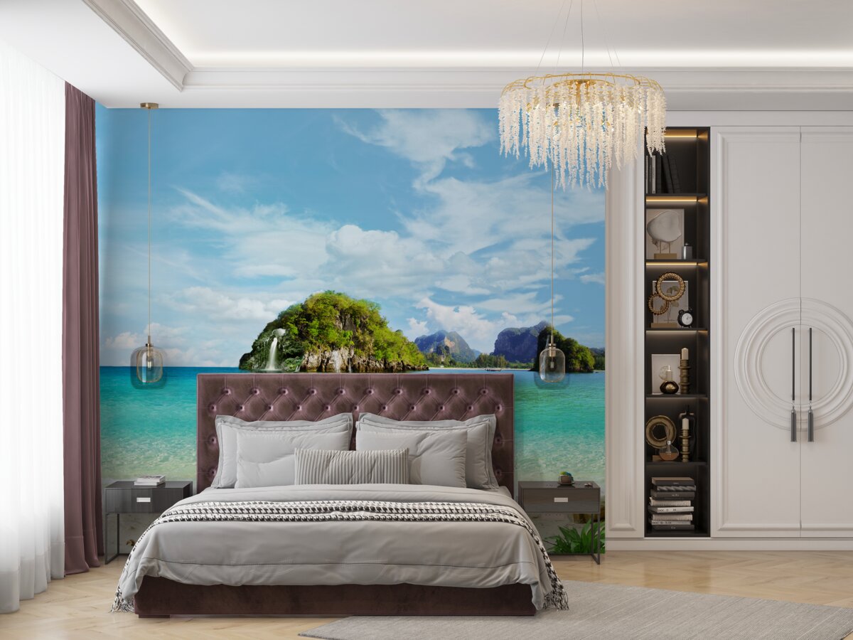 Fototapeta krásna krajina pri mori