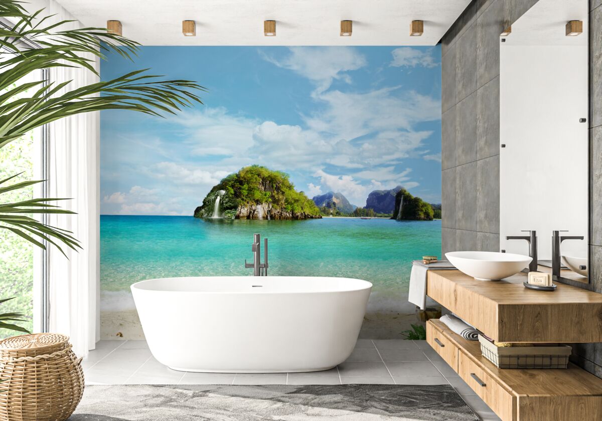 Fototapeta krásna krajina pri mori