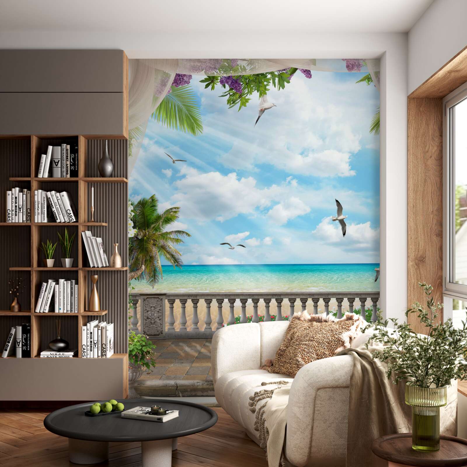 Fototapeta terasa s nádherným výhľadom