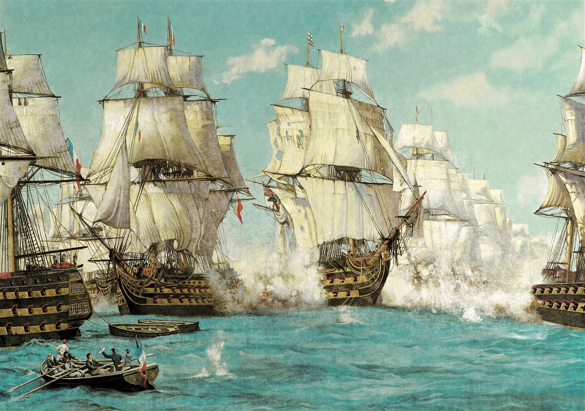 Fototapeta veľké lode s plachtami