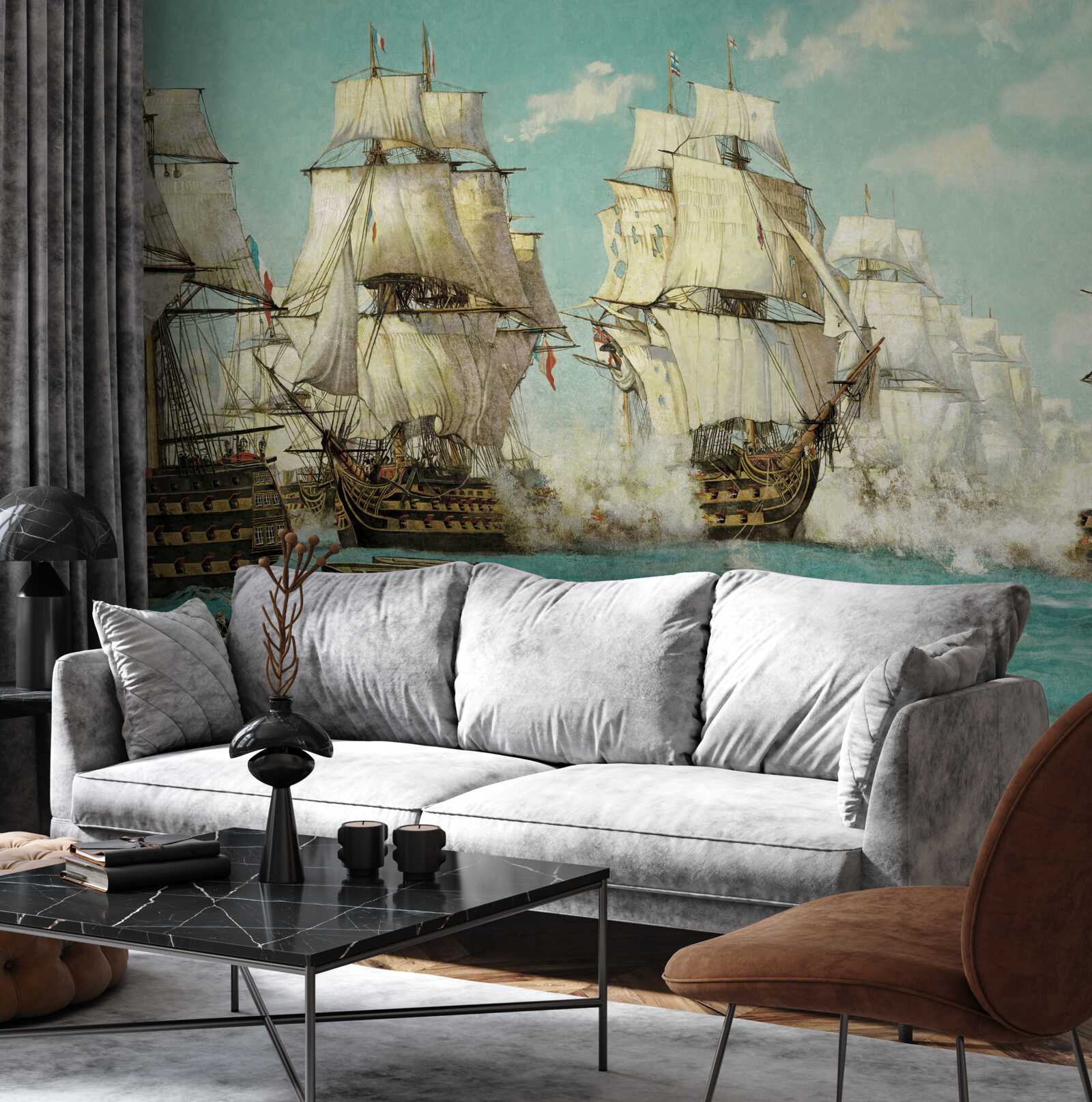 Fototapeta veľké lode s plachtami