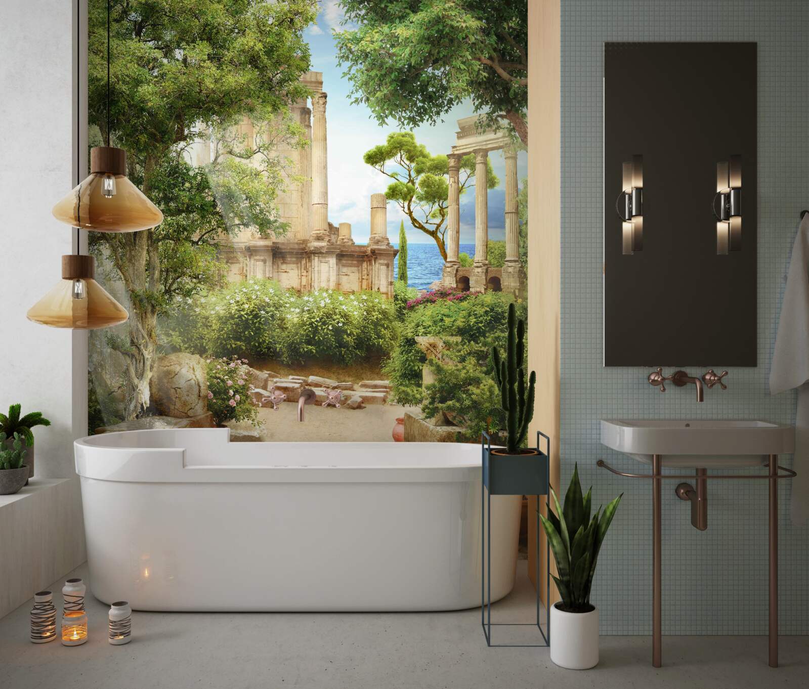 Fototapeta staroveké záhrady Stredomoria