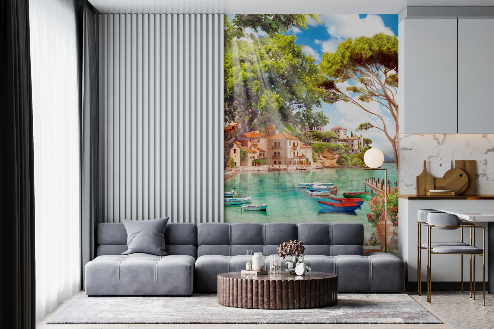 Fototapeta lode v Stredozemnom mori