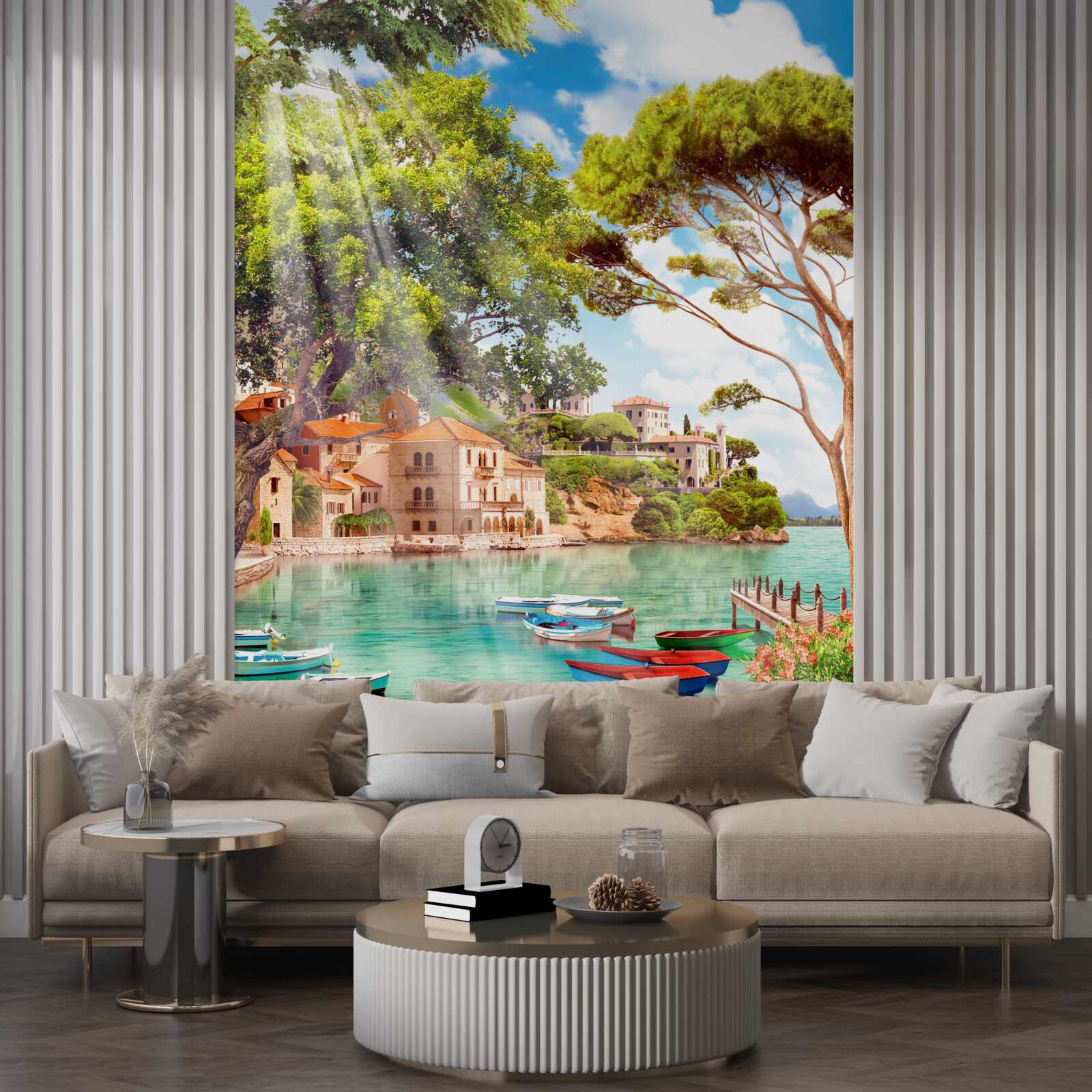 Fototapeta lode v Stredozemnom mori