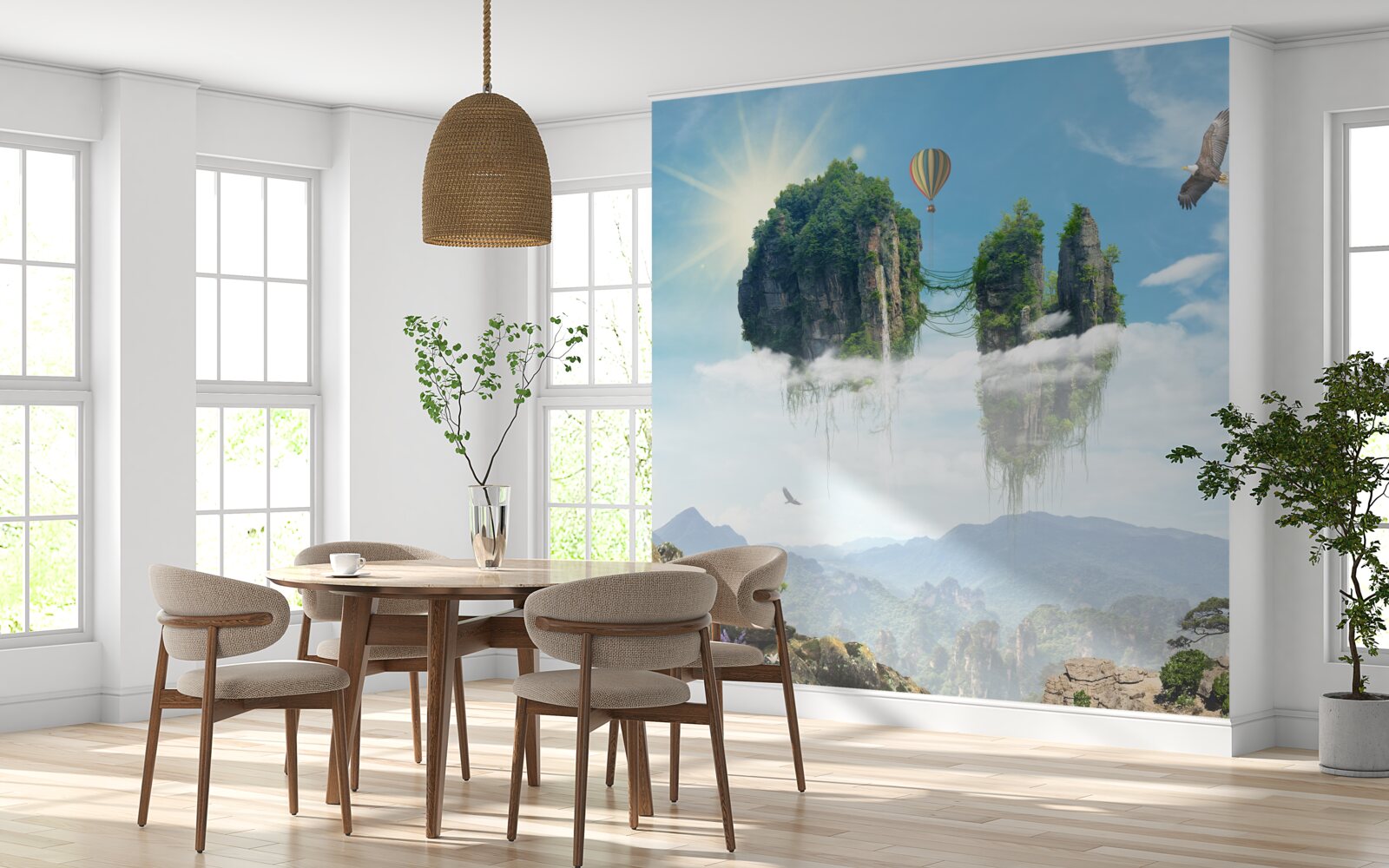 Fototapeta úžasná realita je blízko