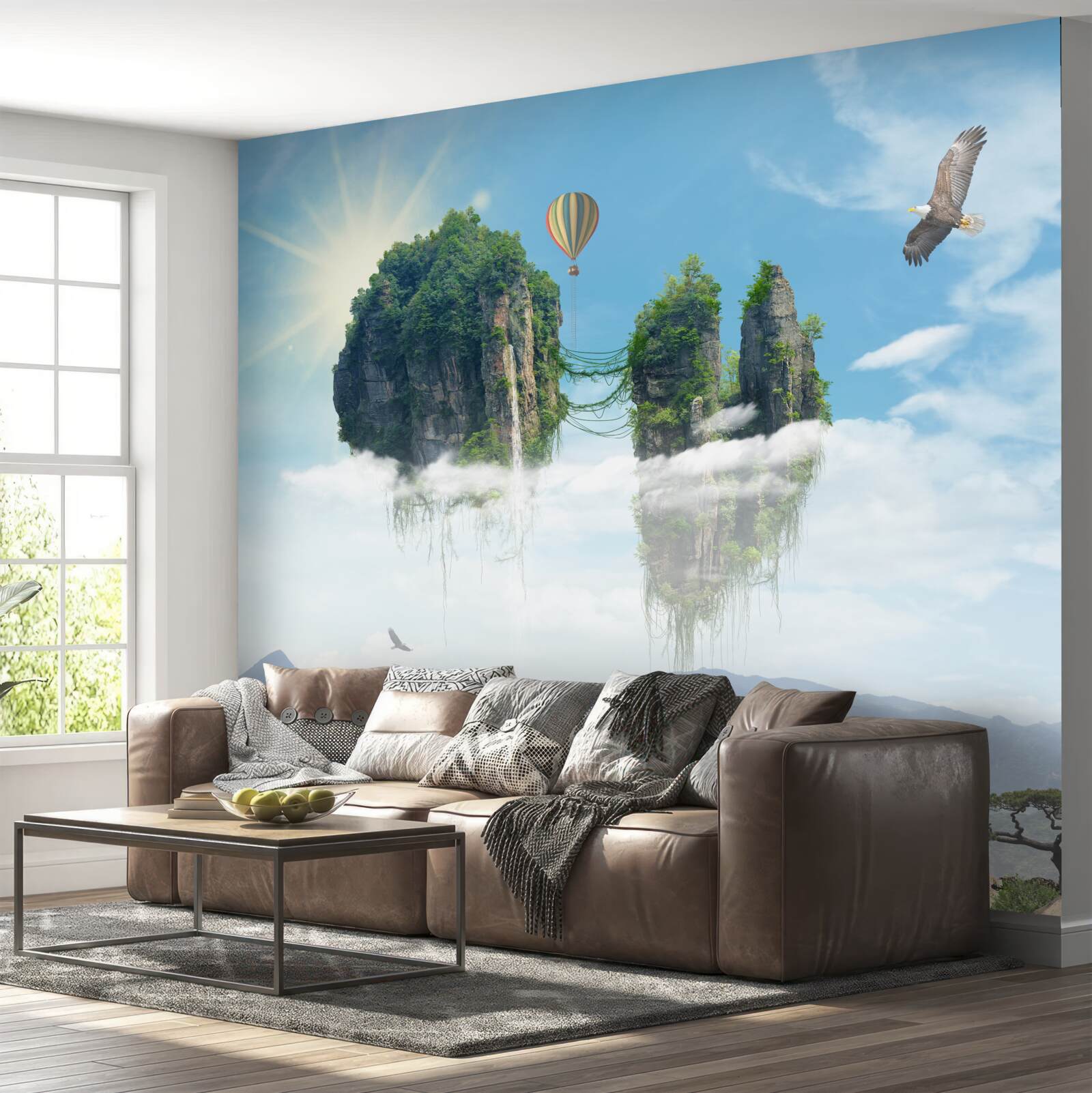 Fototapeta úžasná realita je blízko