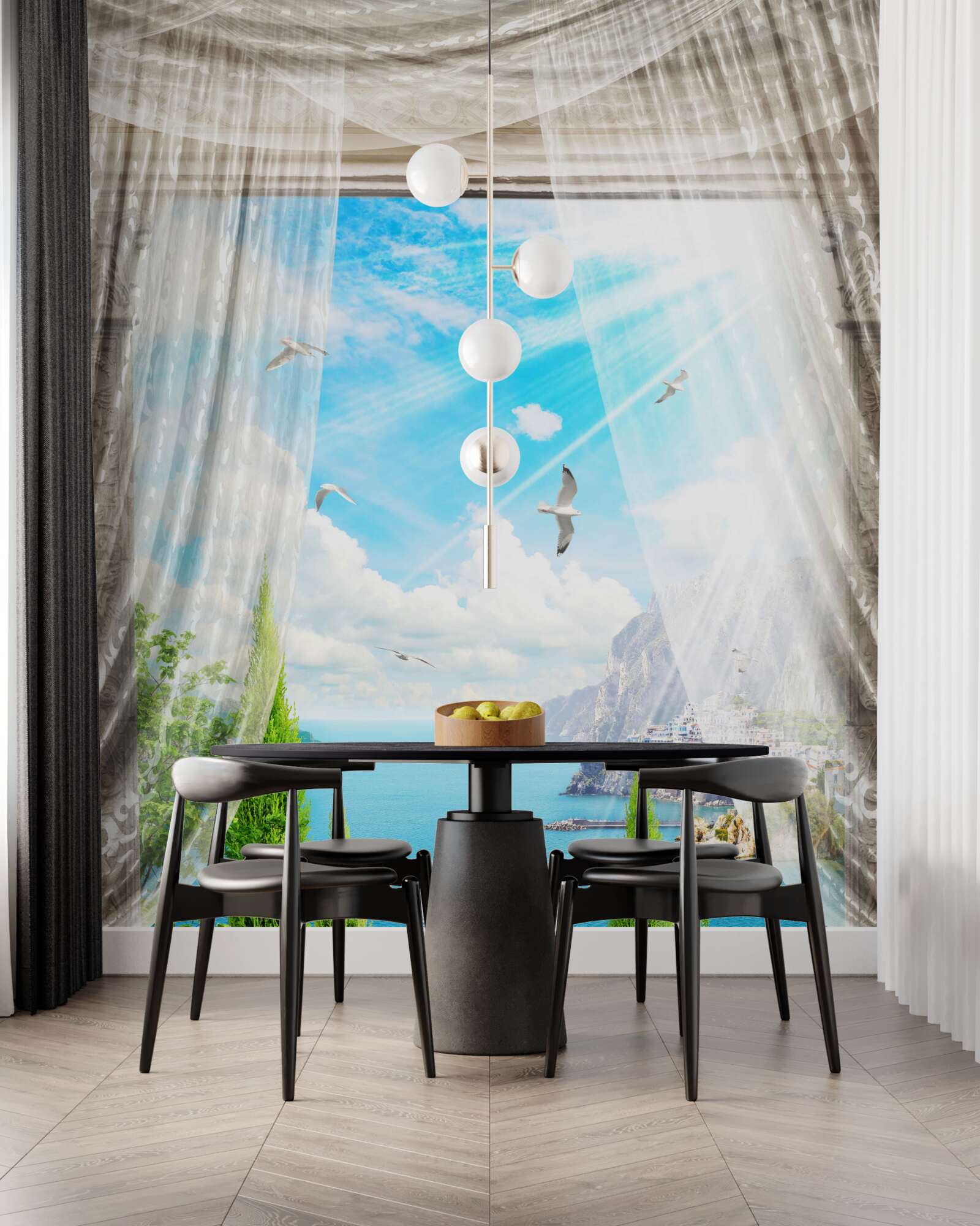 Fototapeta pohľad z okna