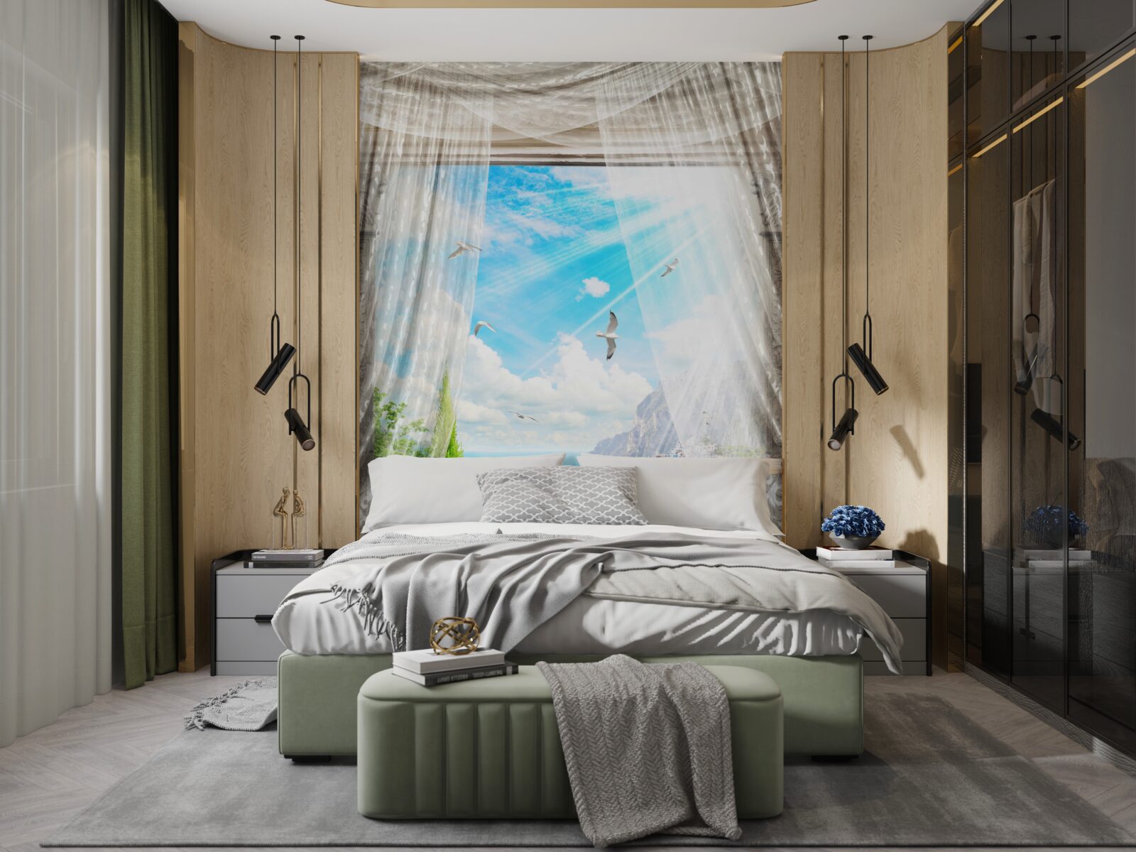 Fototapeta pohľad z okna