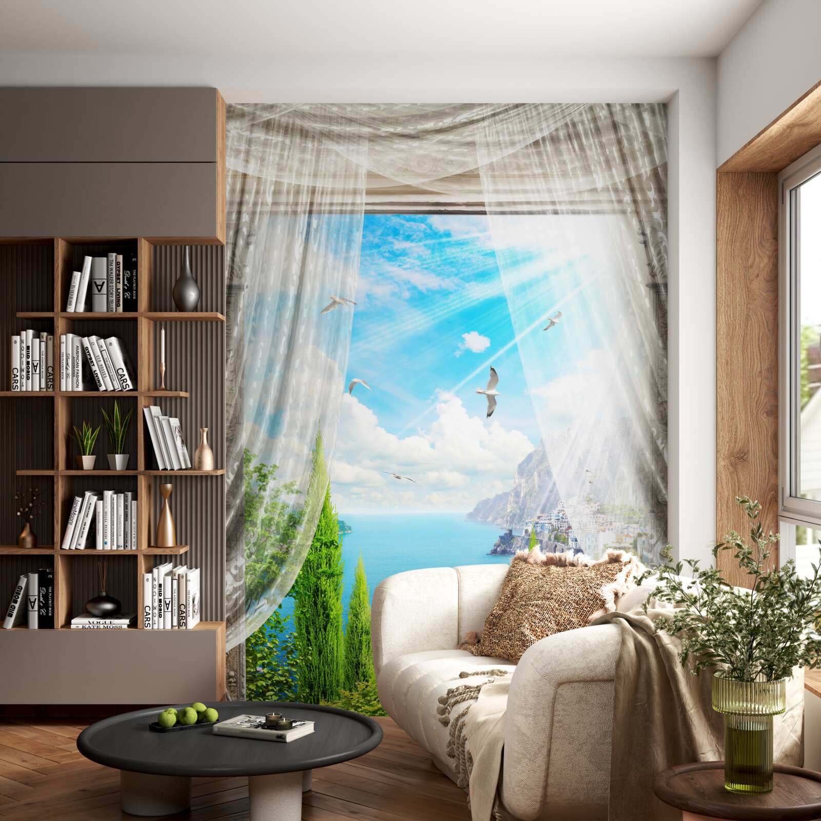 Fototapeta pohľad z okna