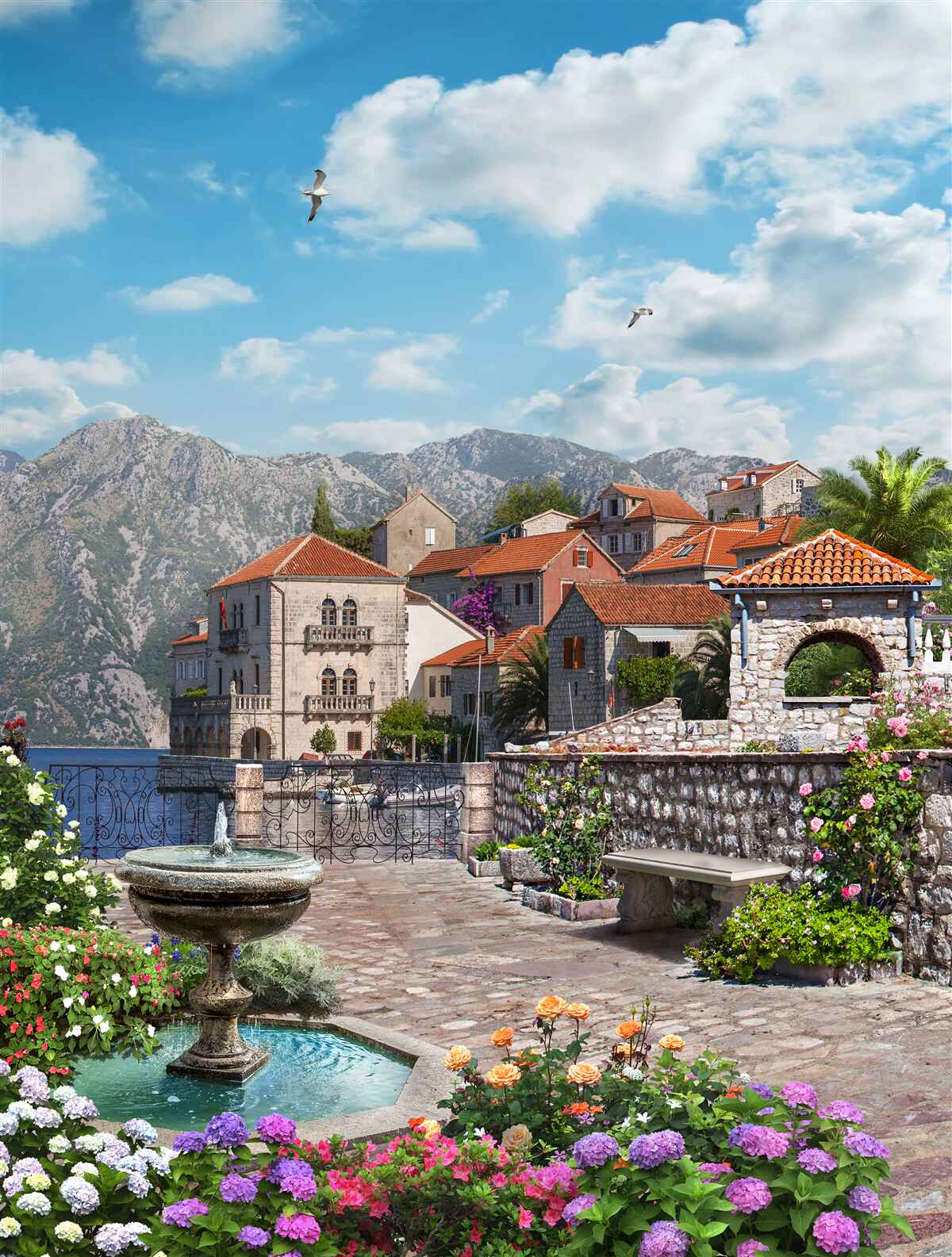 Fototapeta úzke uličky a dvory