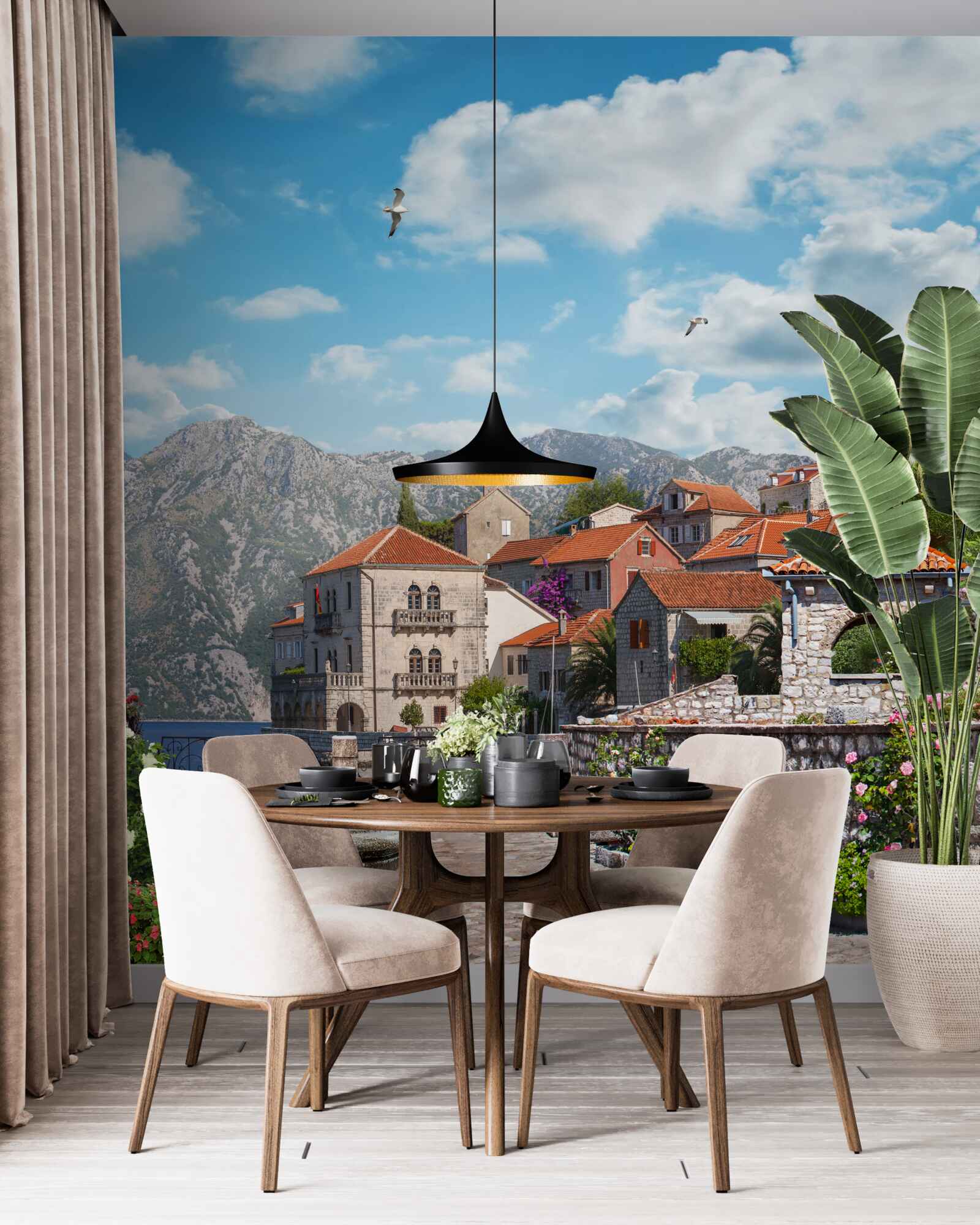 Fototapeta úzke uličky a dvory