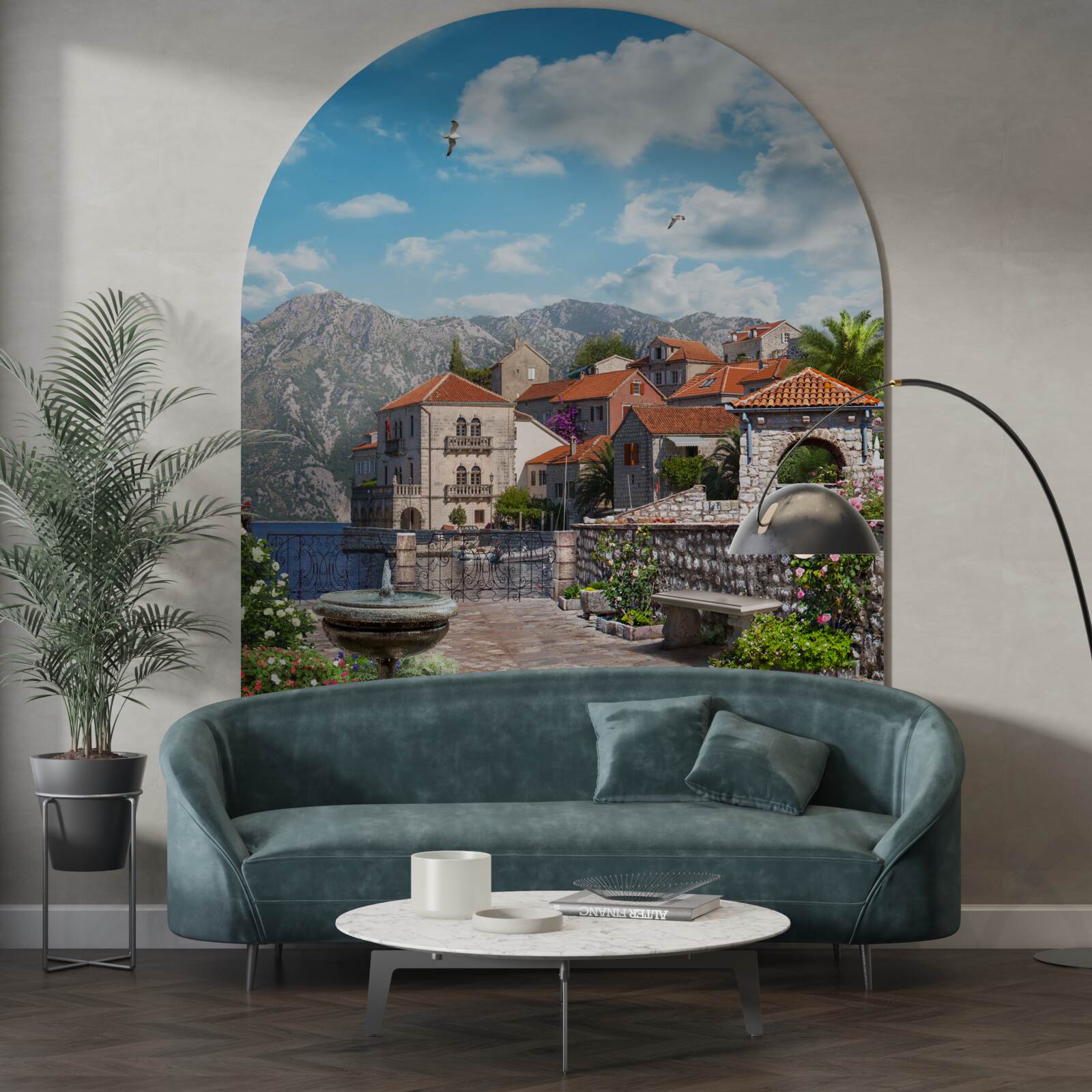 Fototapeta úzke uličky a dvory