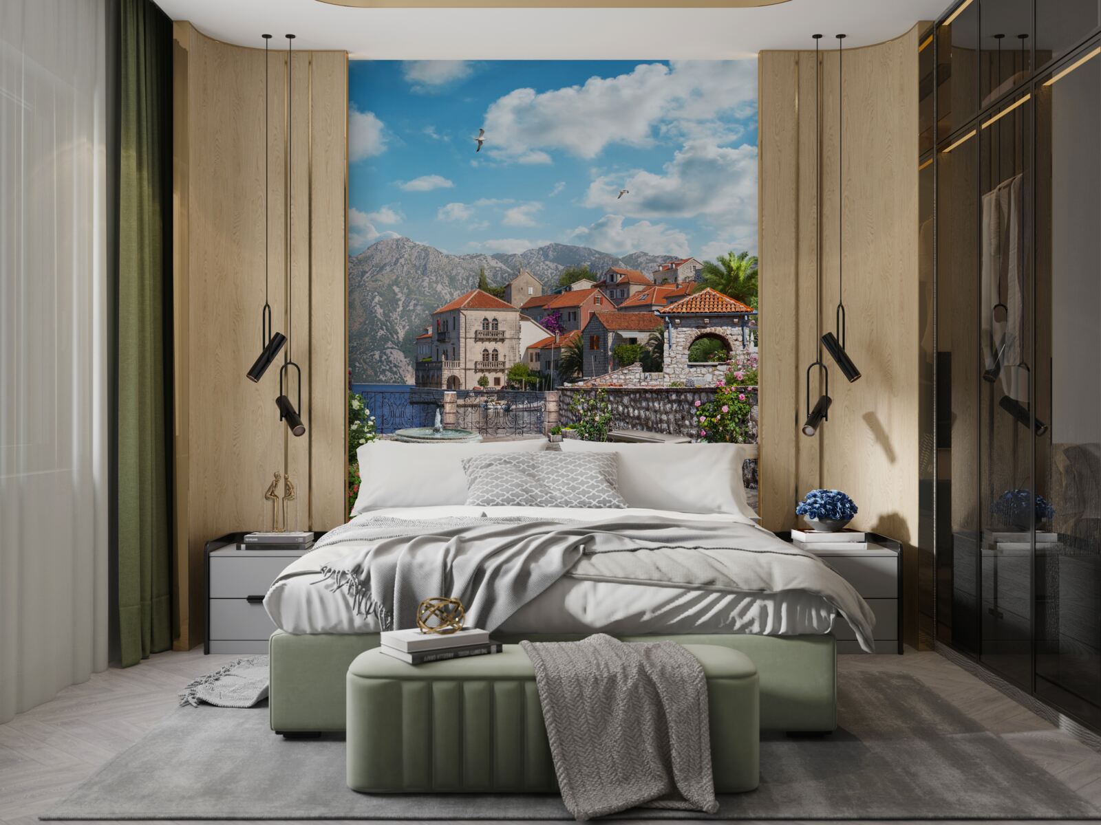 Fototapeta úzke uličky a dvory