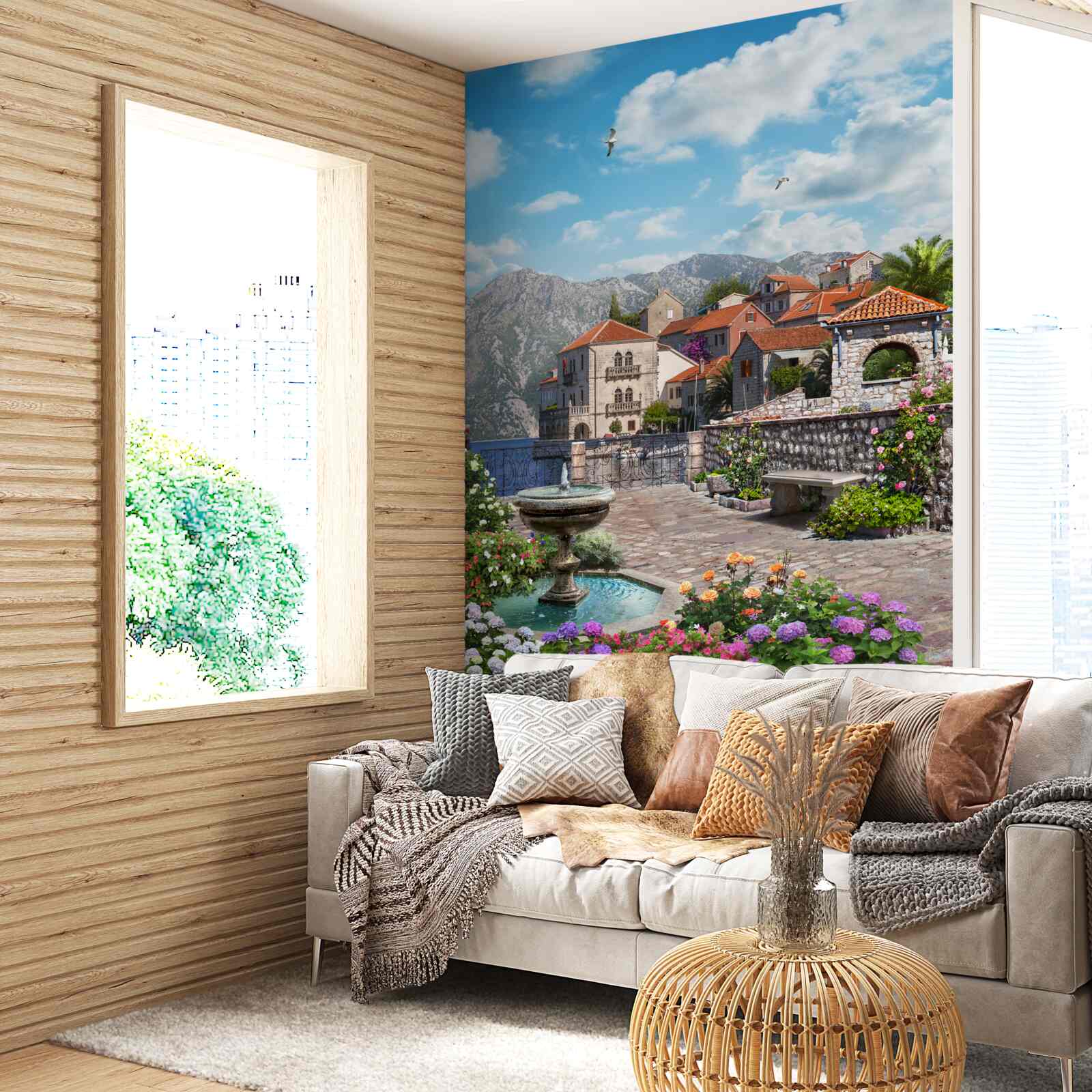 Fototapeta úzke uličky a dvory