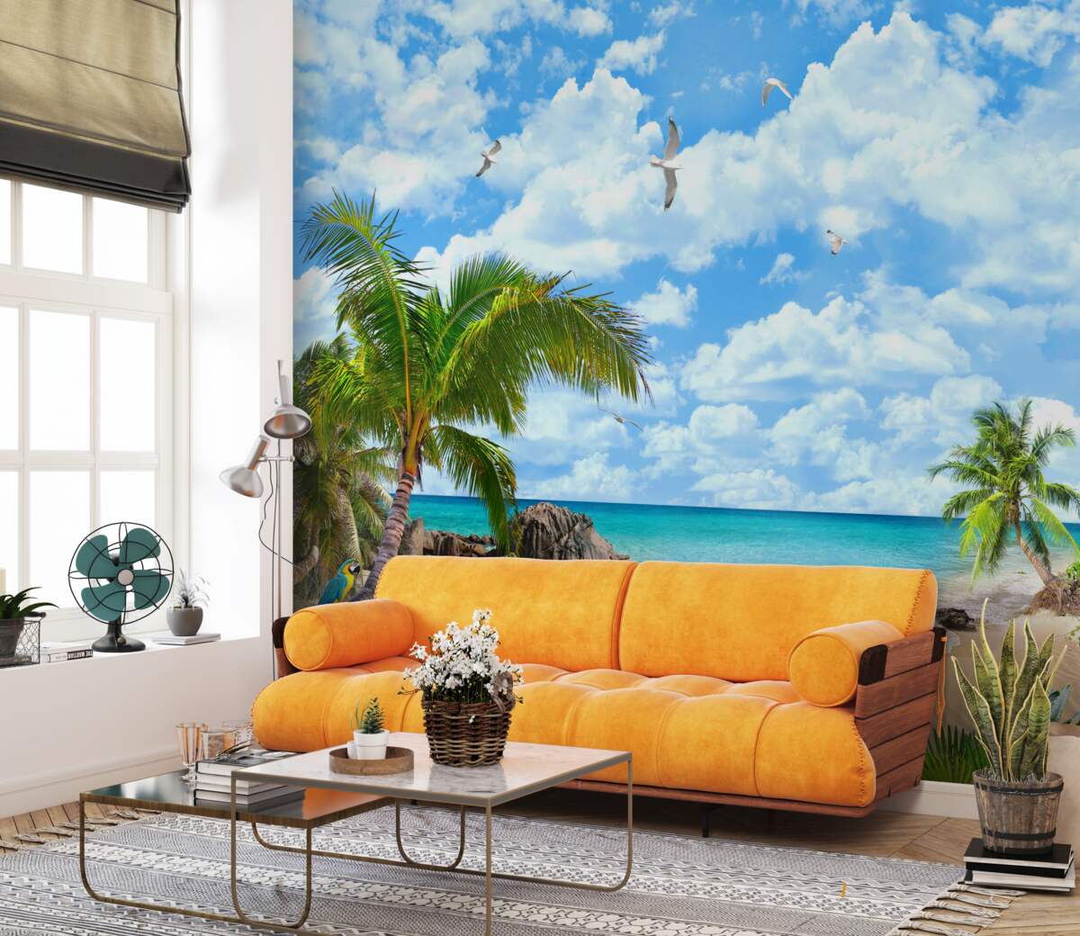 Fototapeta exotický kútik