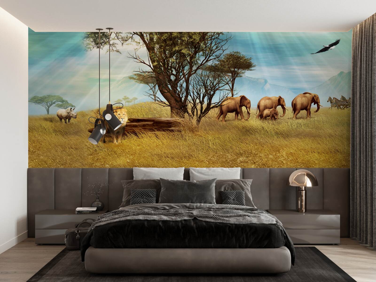 Fototapeta Africká zvieracia promenáda