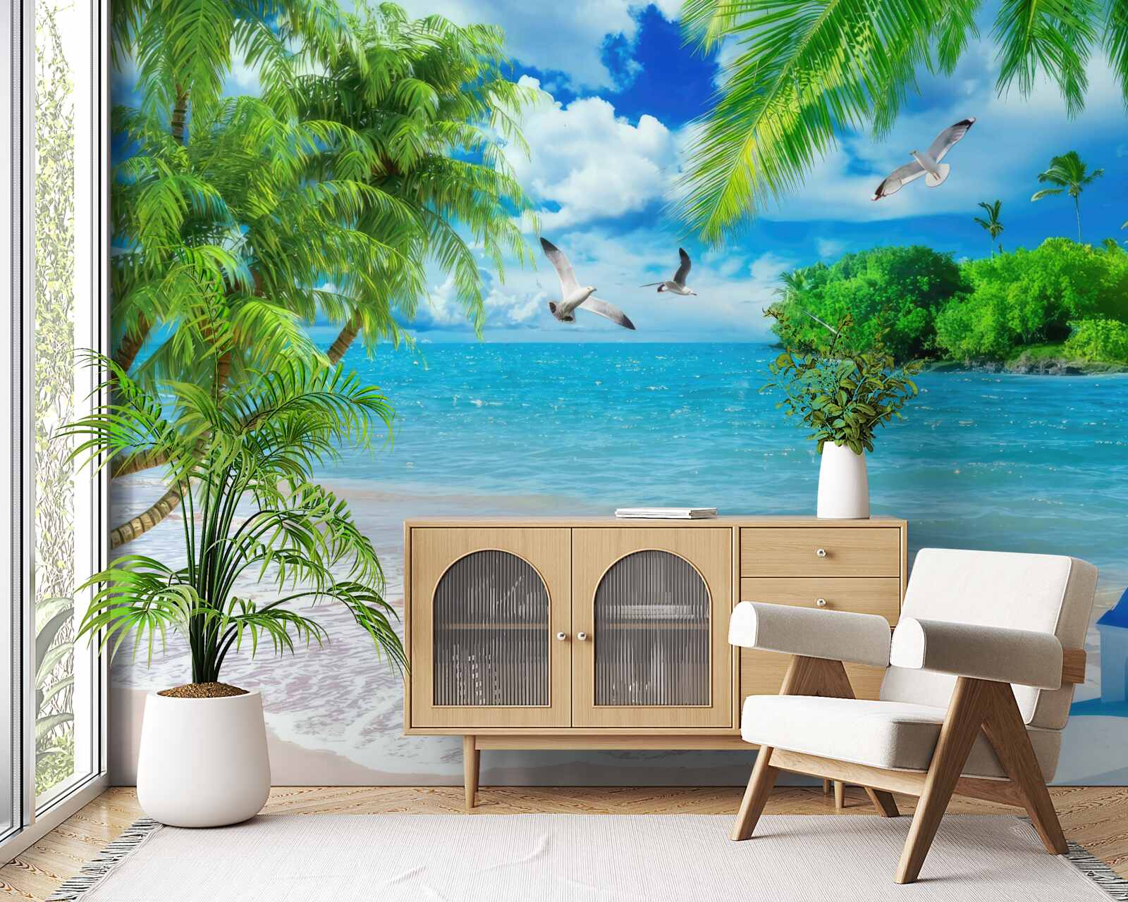 Fototapeta chrám pri mori