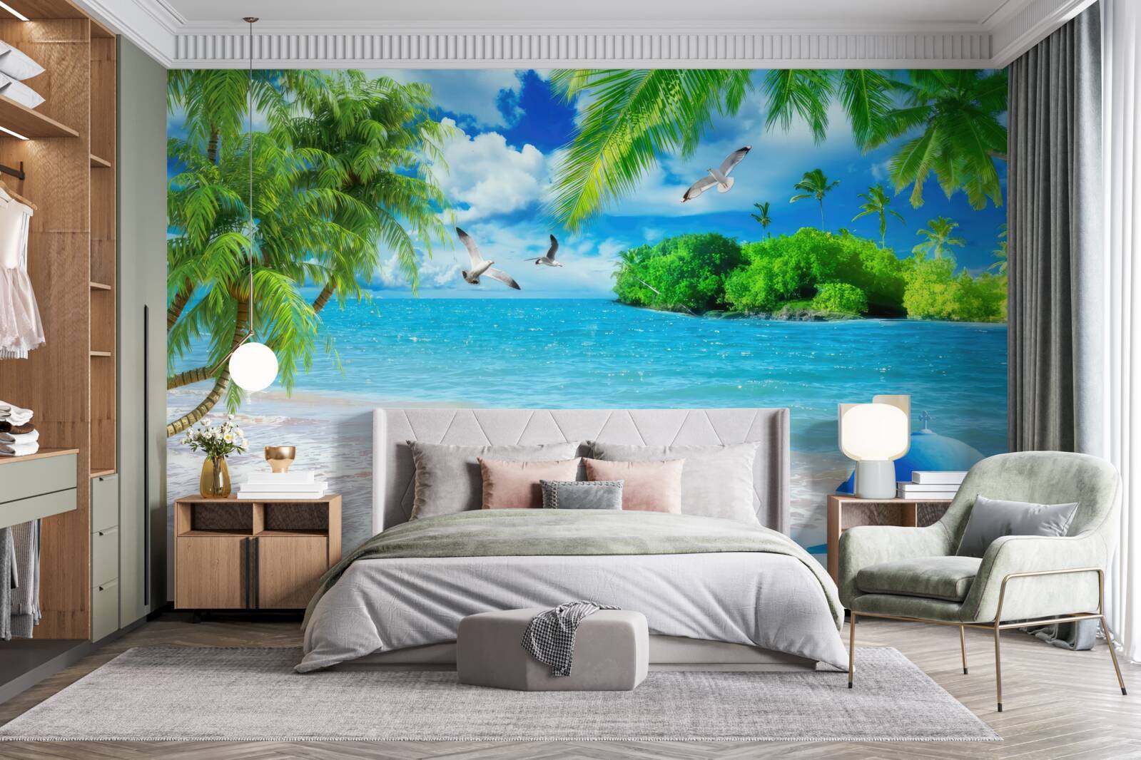 Fototapeta chrám pri mori