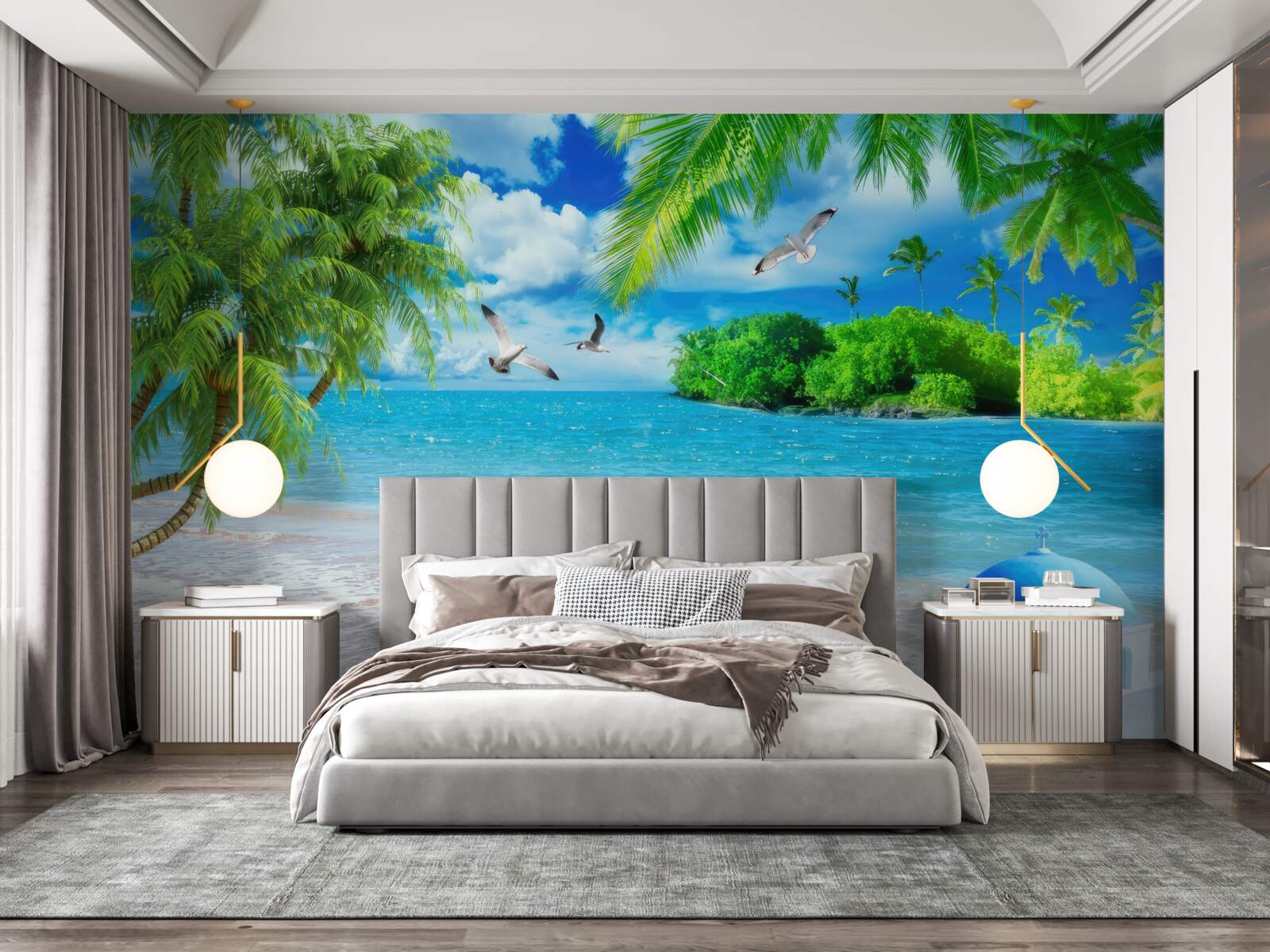 Fototapeta chrám pri mori