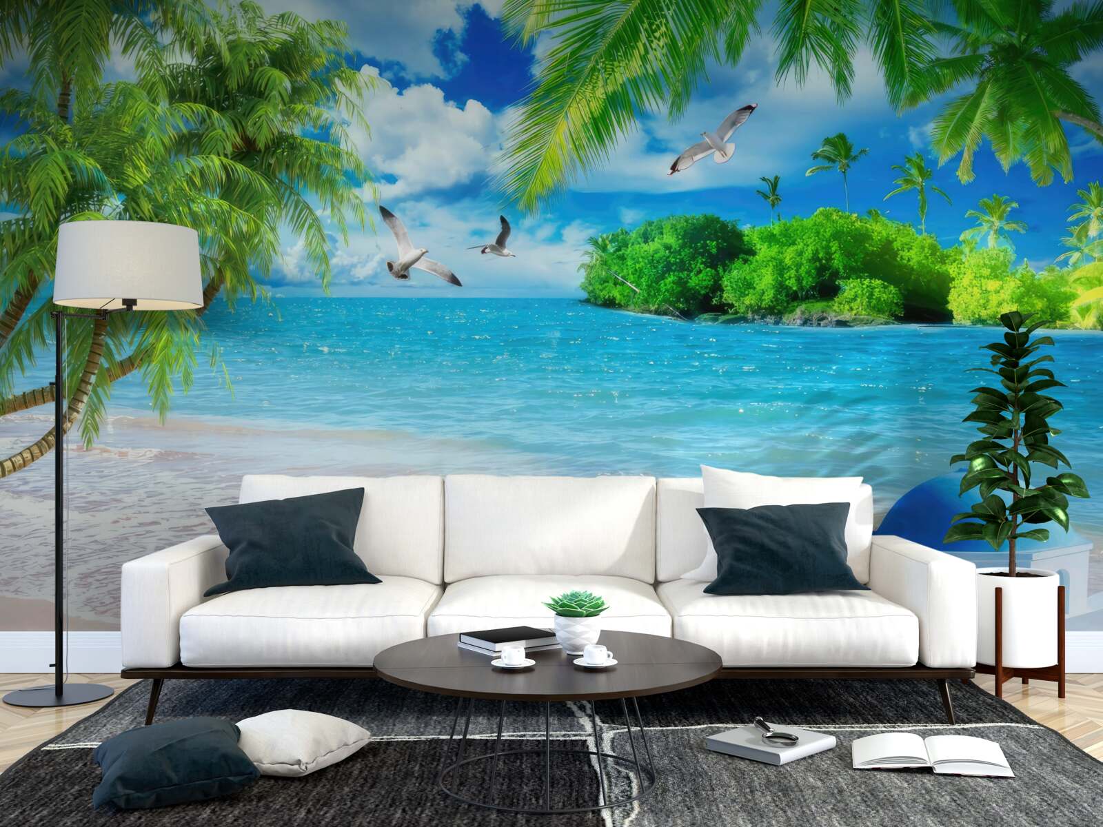 Fototapeta chrám pri mori