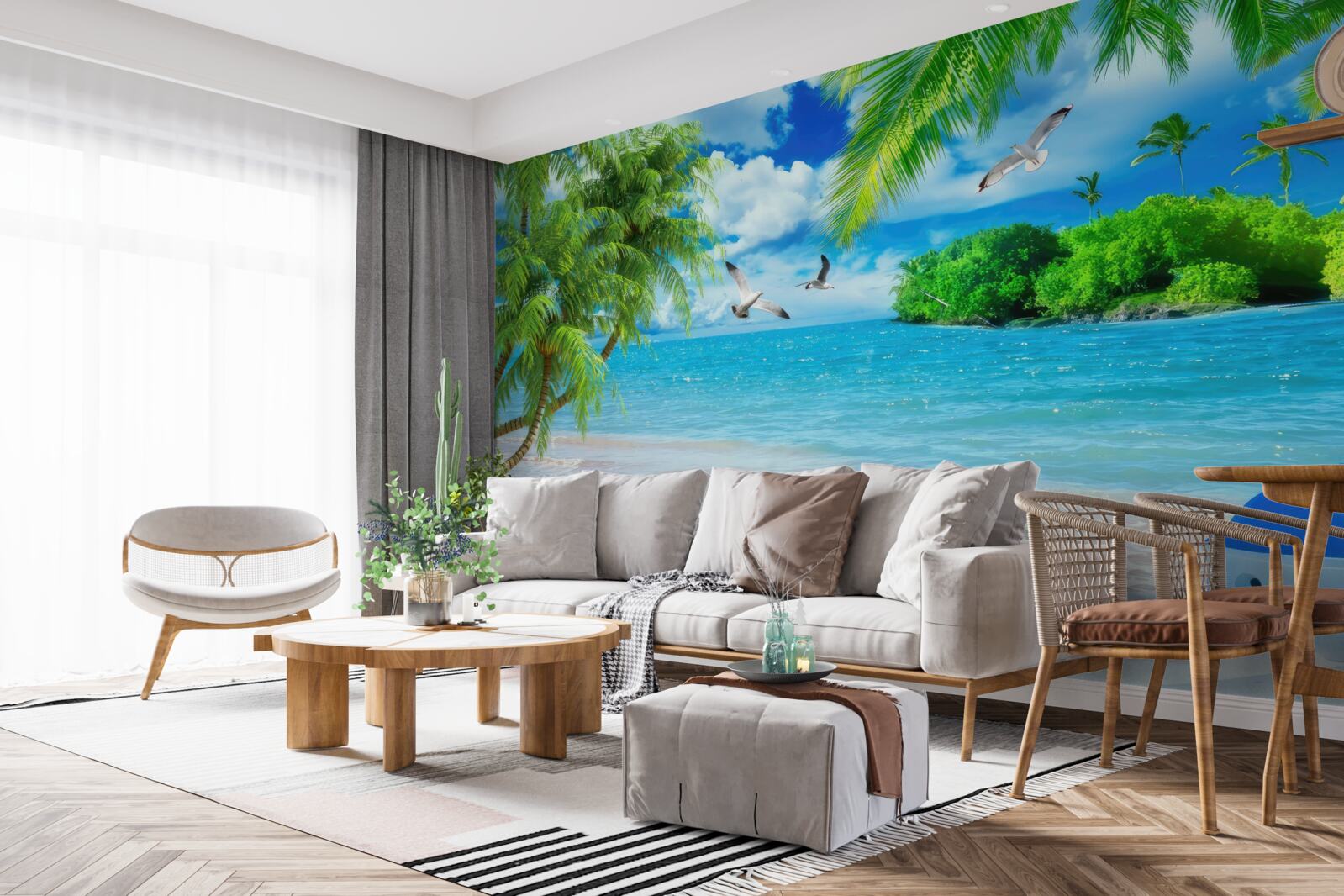 Fototapeta chrám pri mori