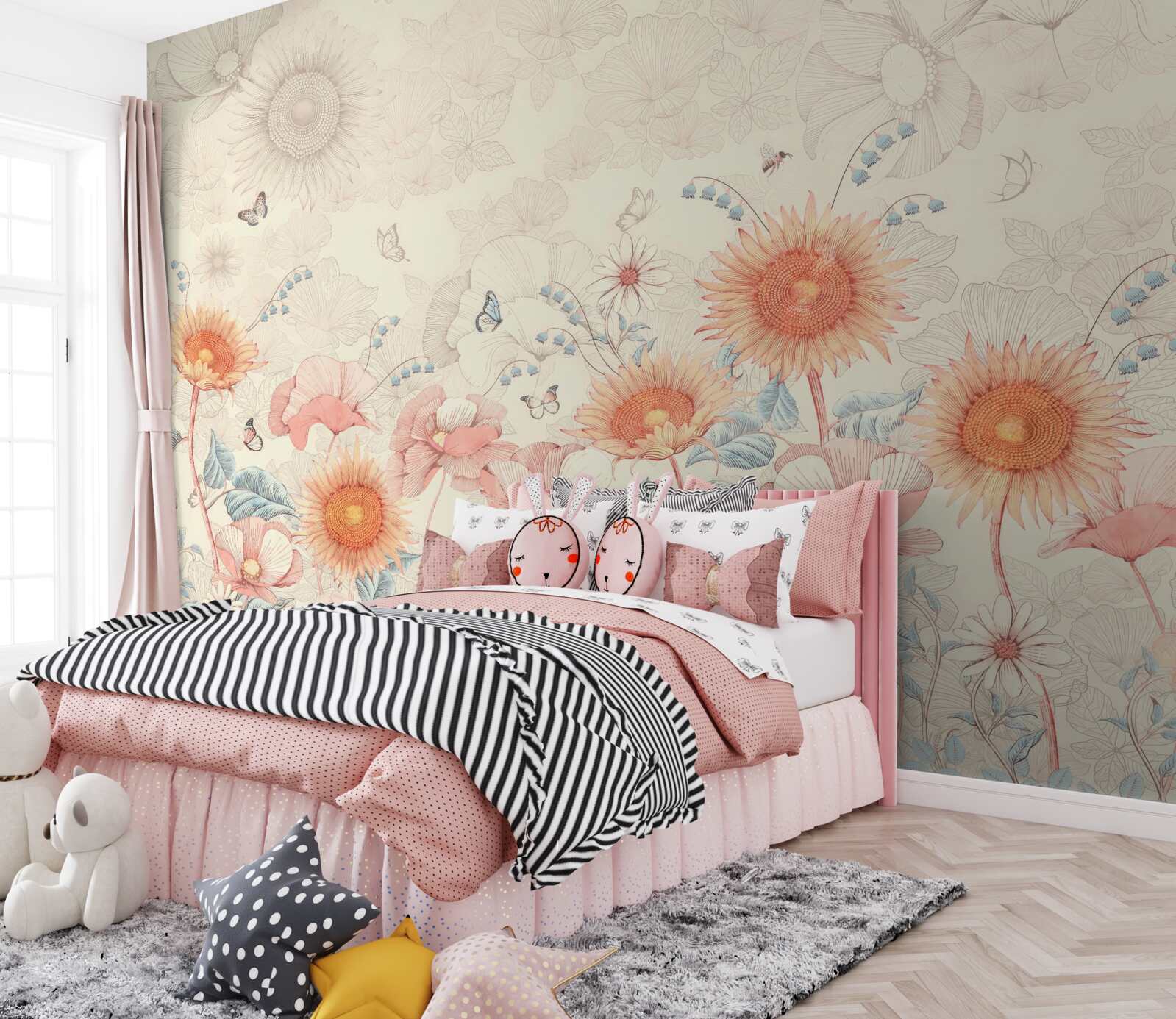 Fototapeta rôzne exotické kvety