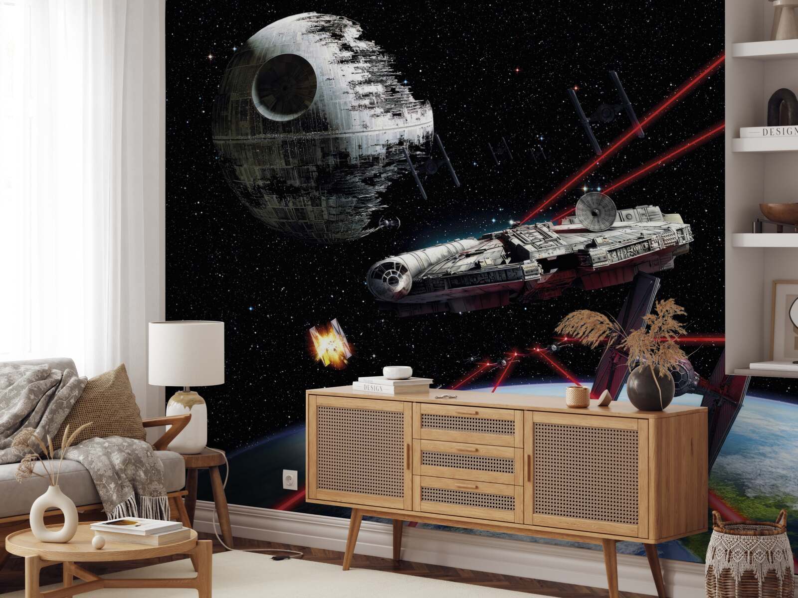 Fototapeta vesmírne bitky