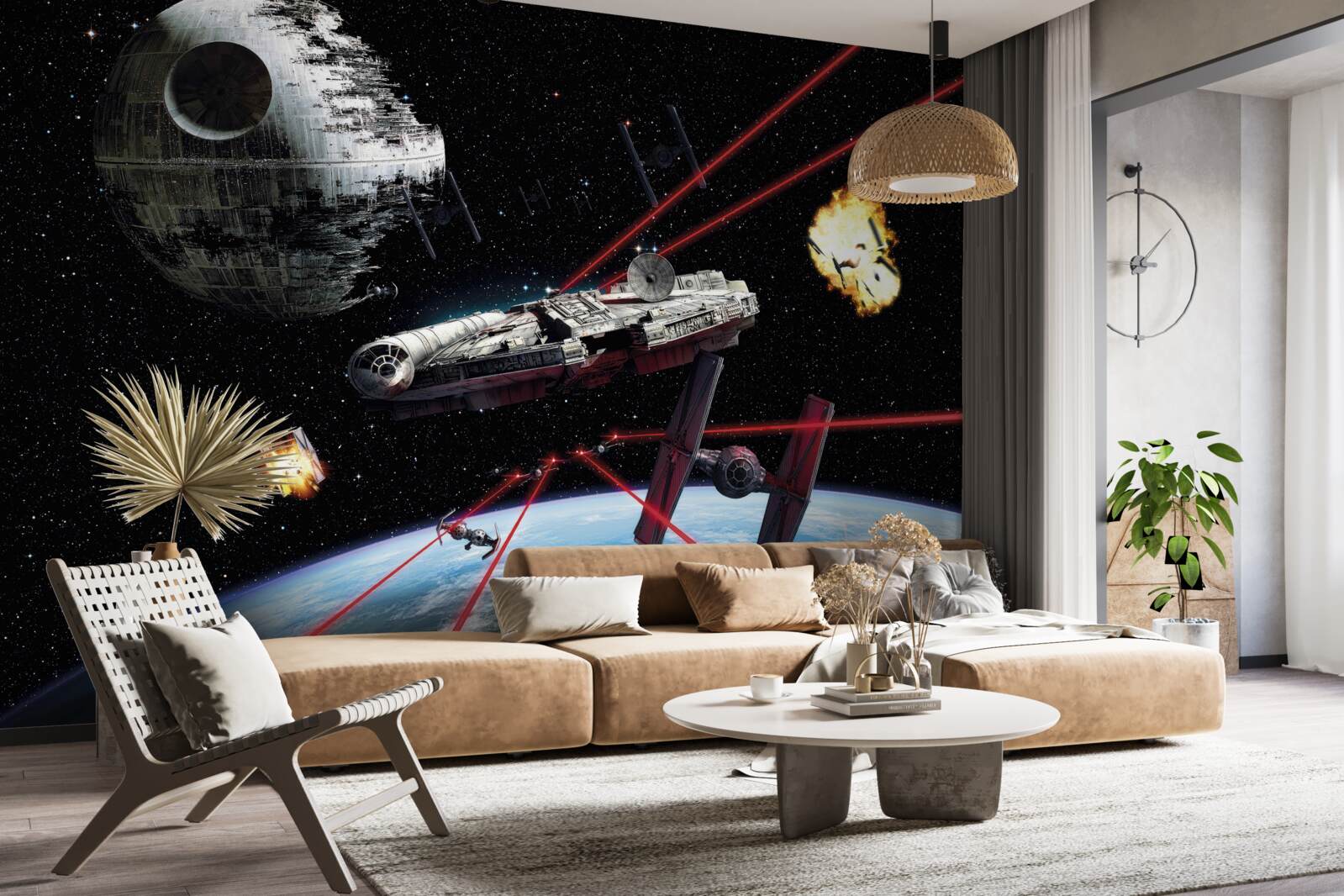 Fototapeta vesmírne bitky