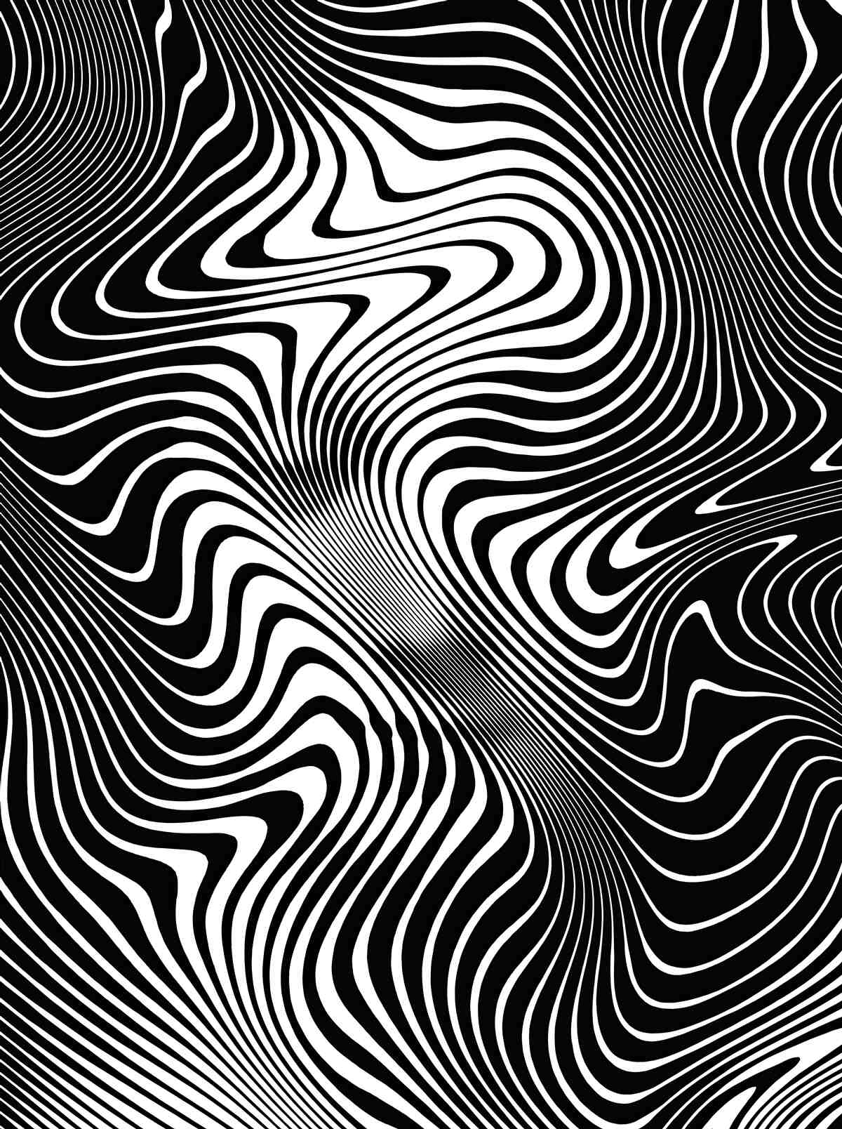 Fototapeta obraz dievčaťa s abstraktnými kontúrami