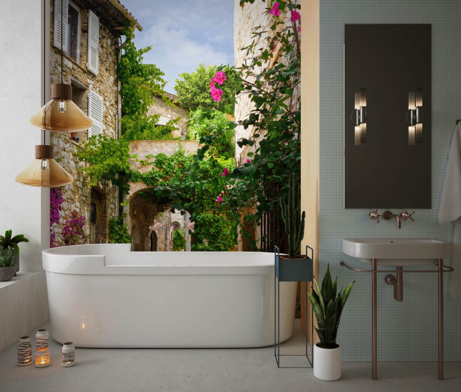 Fototapeta úzka ulica v Taliansku