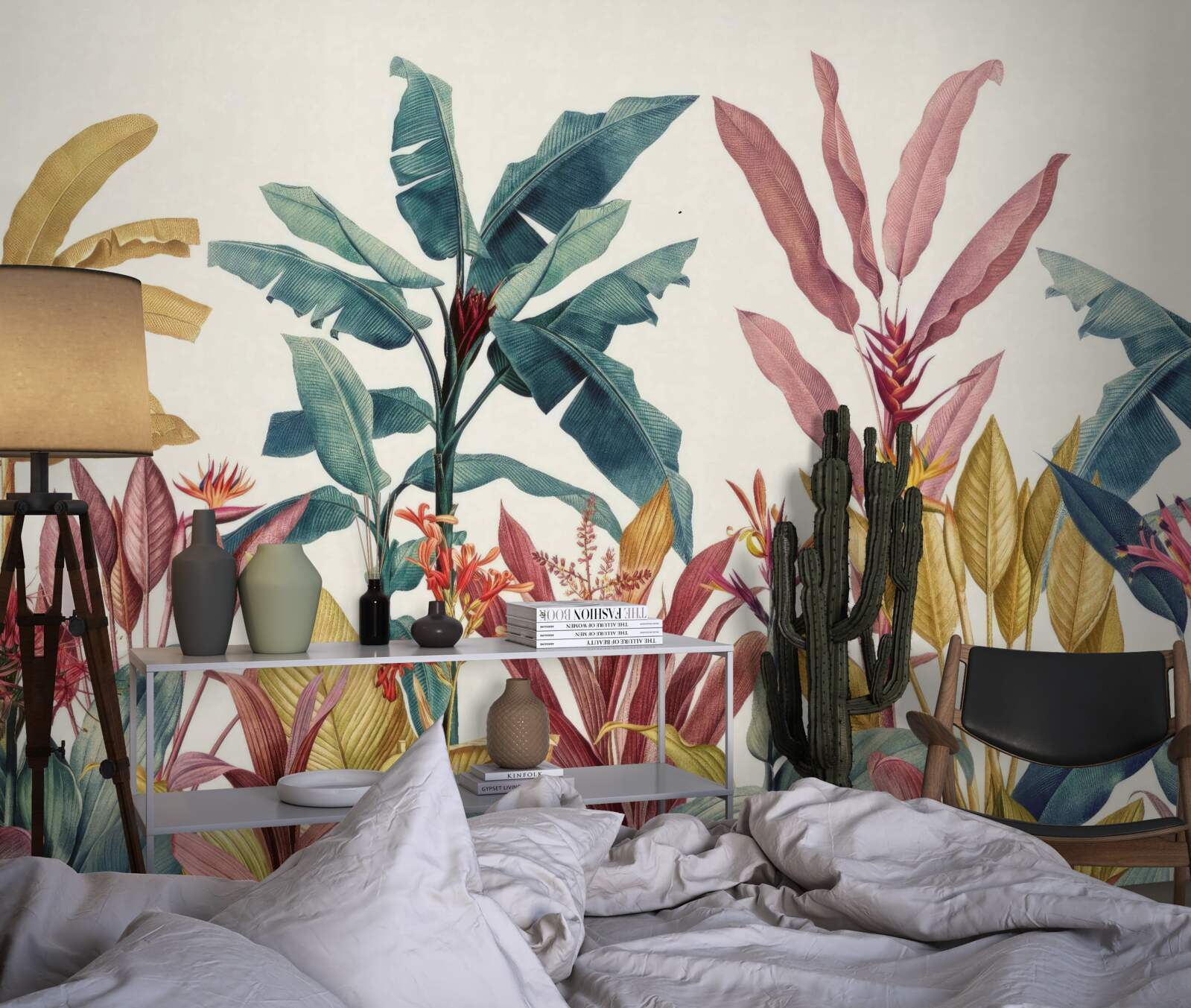 Fototapeta rastliny rôznych tvarov a odtieňov