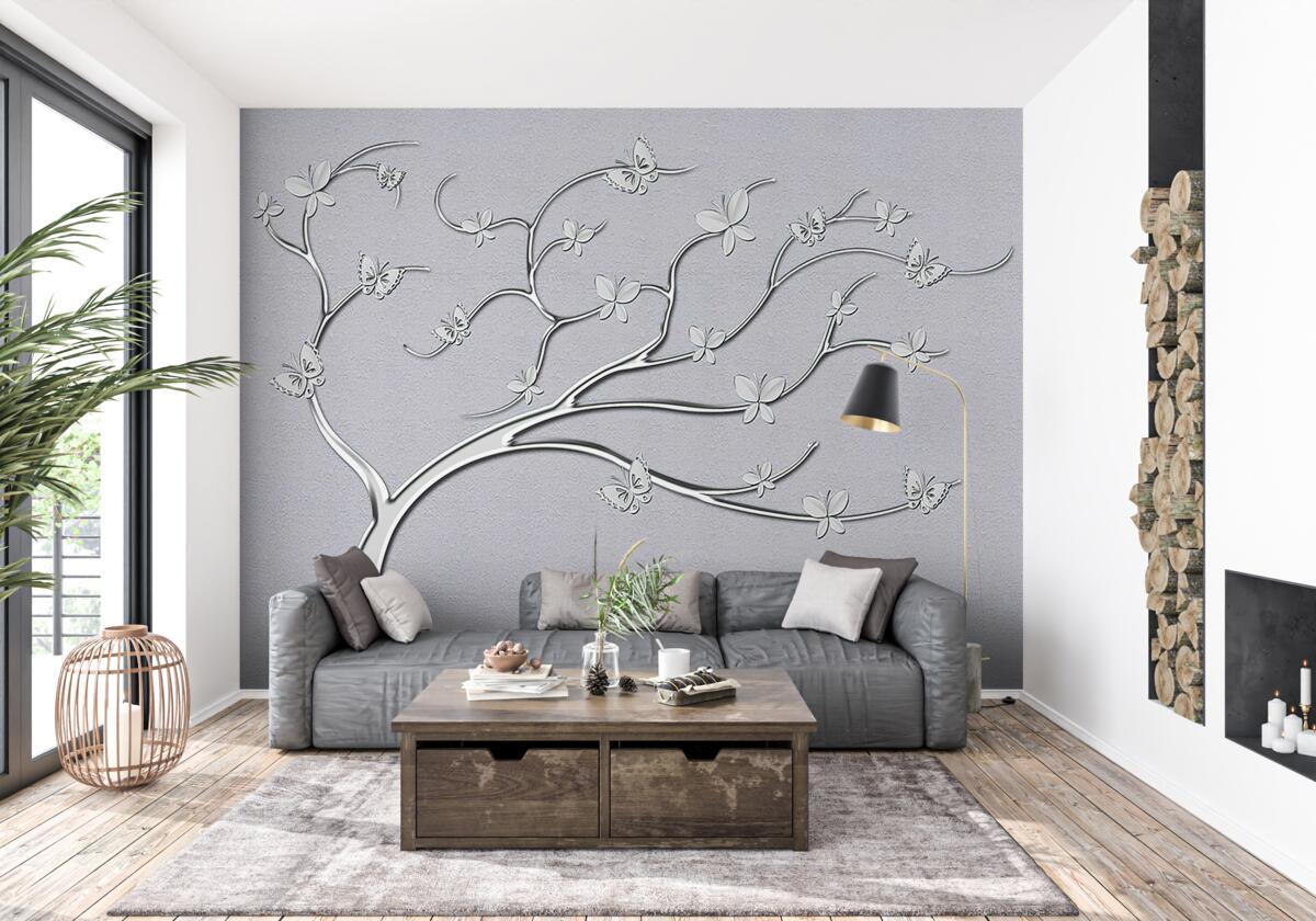 Fototapeta zakrivený strom