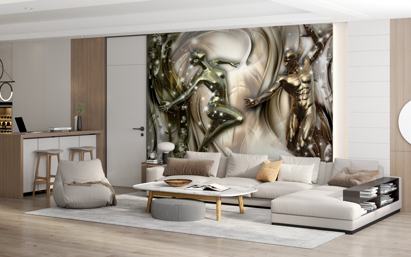 Fototapeta tanečný pár plný vášne