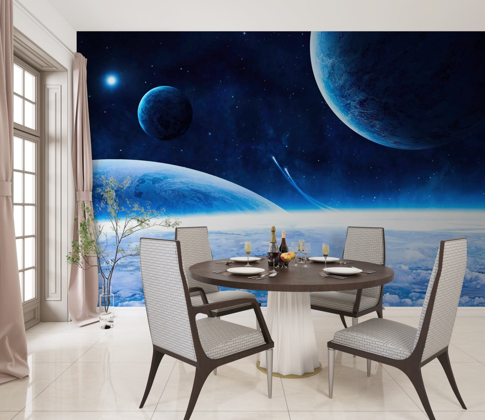 Fototapeta atmosférická žiara