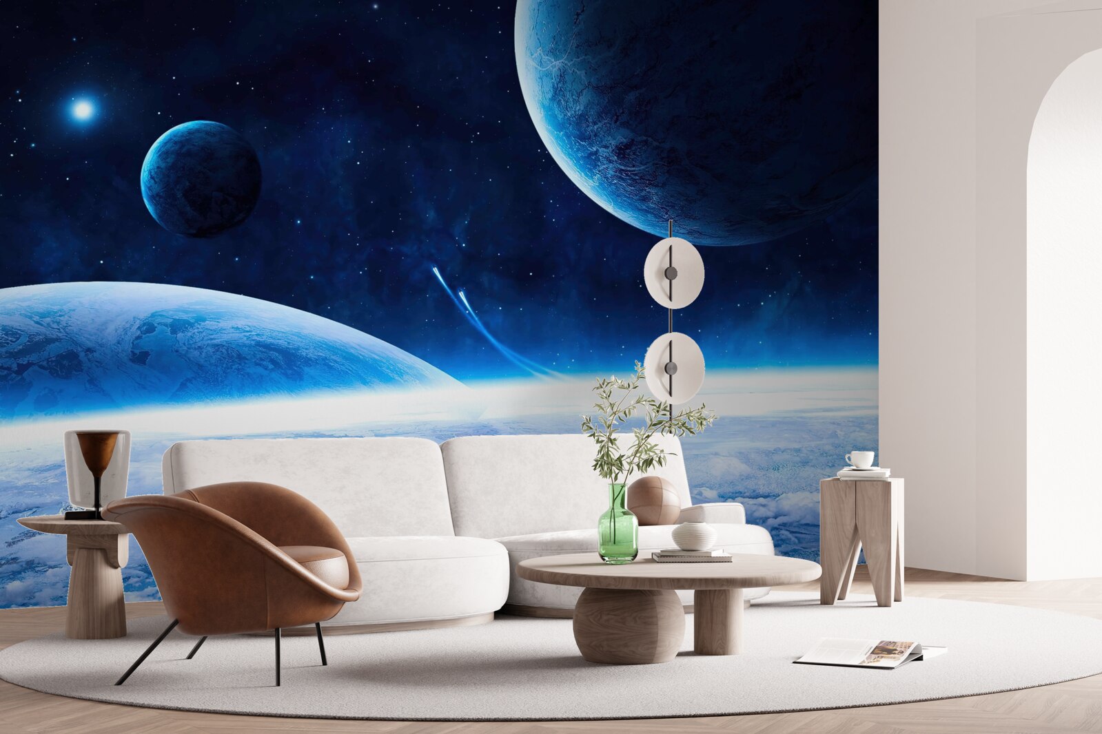 Fototapeta atmosférická žiara