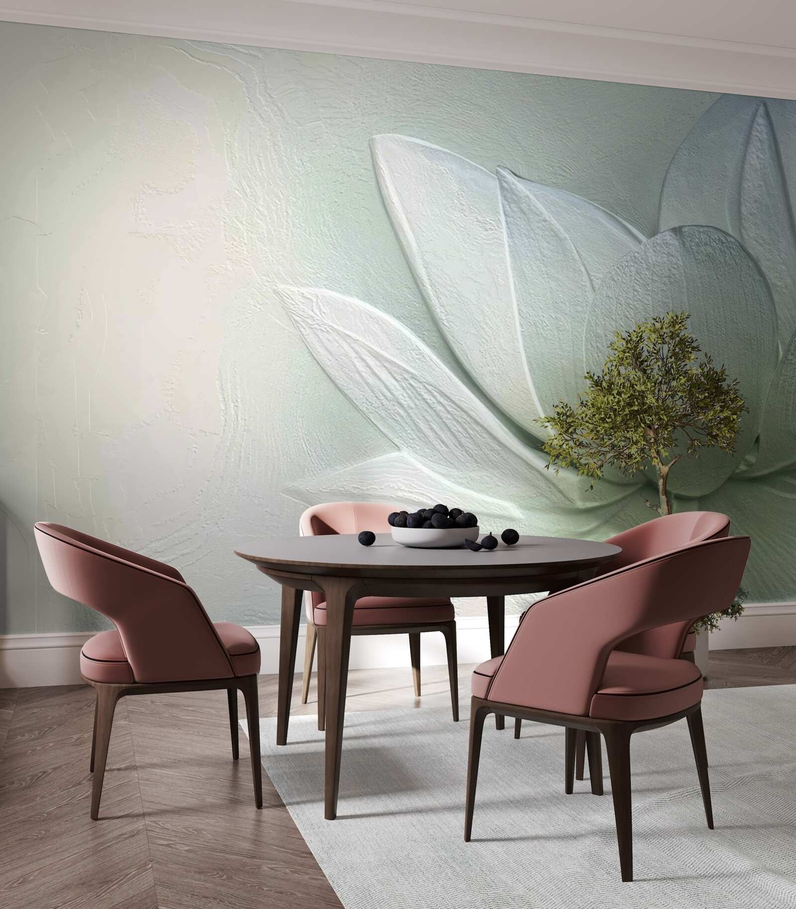 Fototapeta majestátny a nádherný snehovo biely kvet