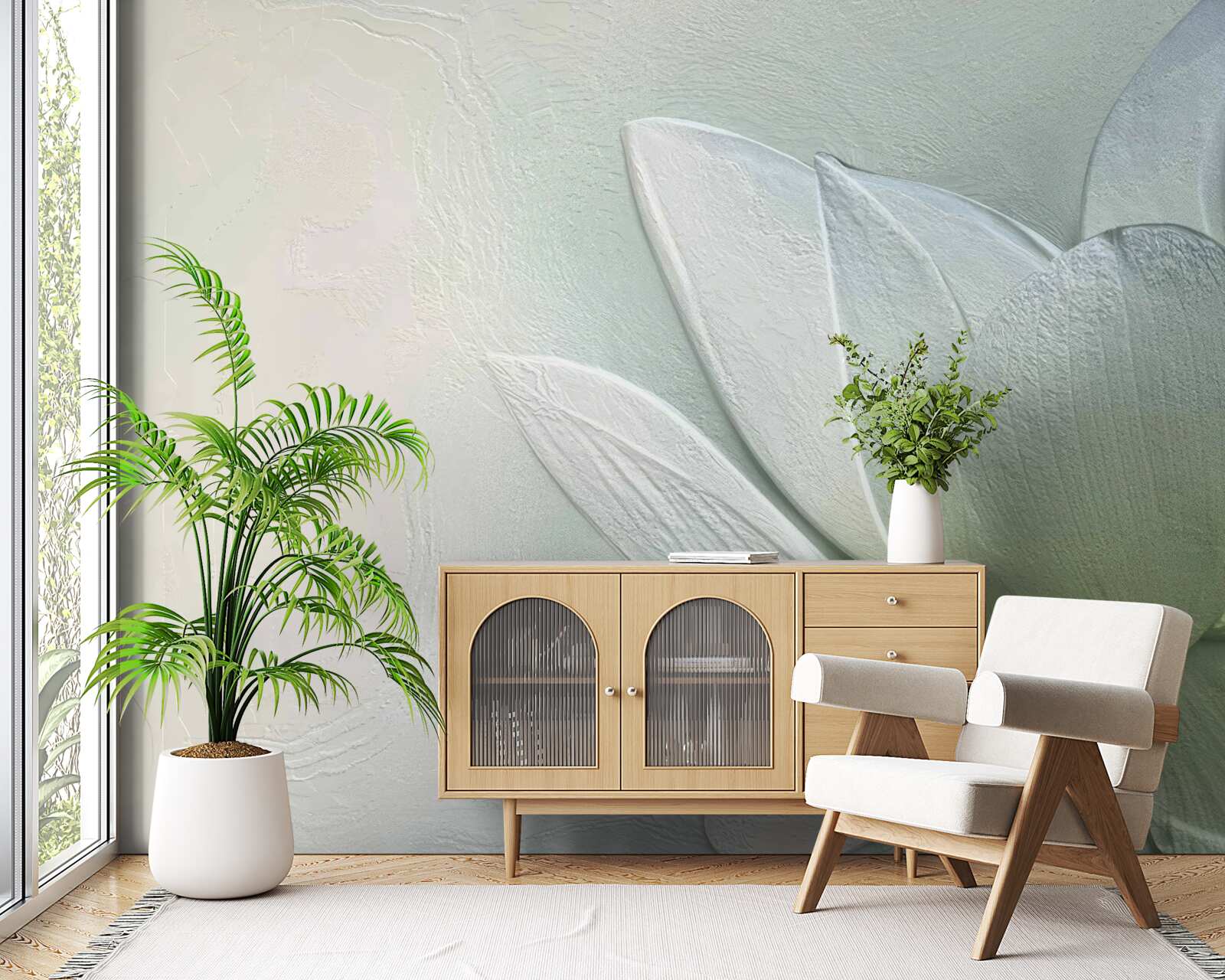 Fototapeta majestátny a nádherný snehovo biely kvet