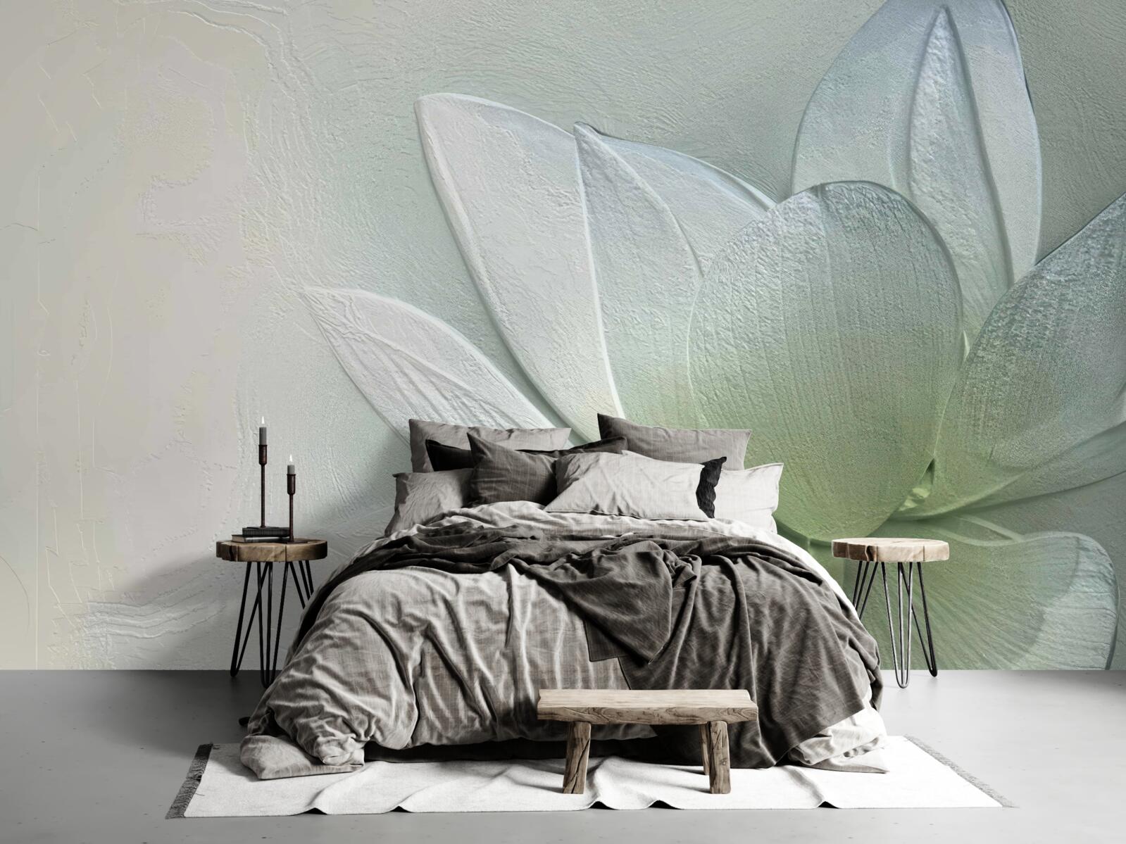 Fototapeta majestátny a nádherný snehovo biely kvet