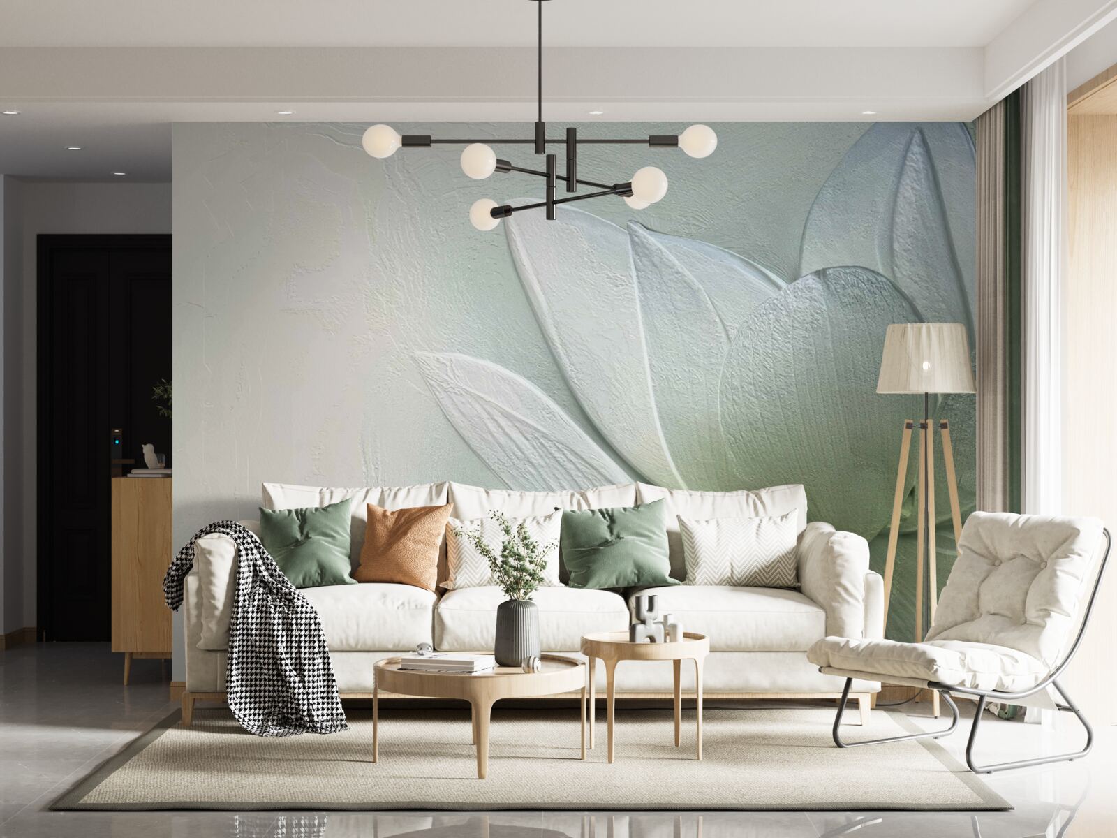 Fototapeta majestátny a nádherný snehovo biely kvet