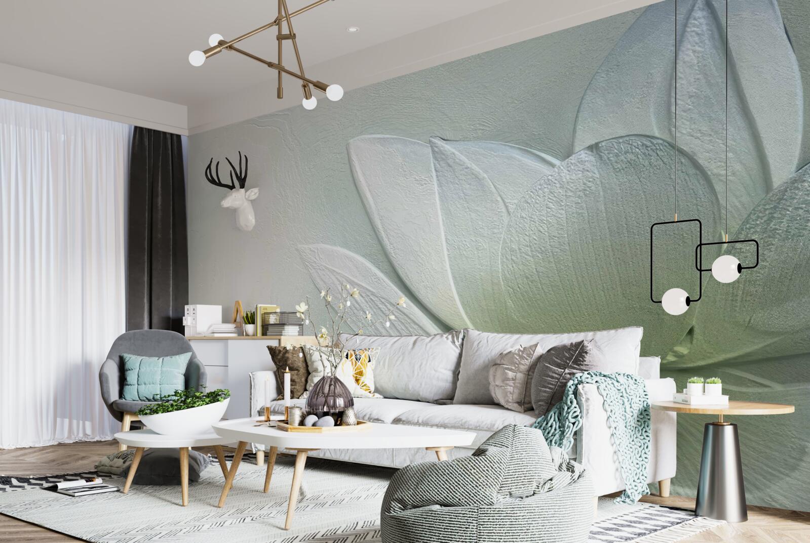 Fototapeta majestátny a nádherný snehovo biely kvet